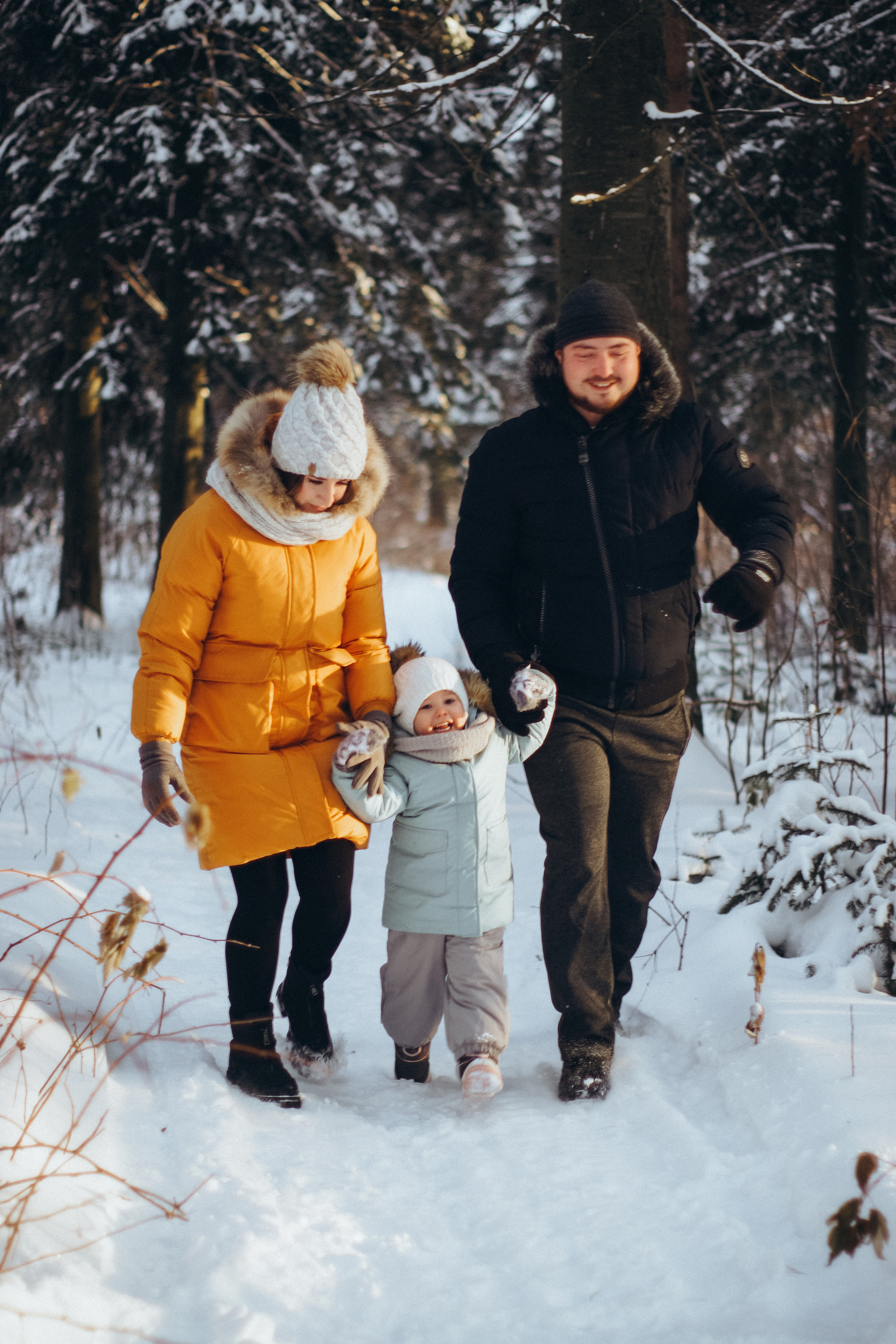 Зима в парке. Свадебный и семейный фотограф Томск| Юлия Филатова