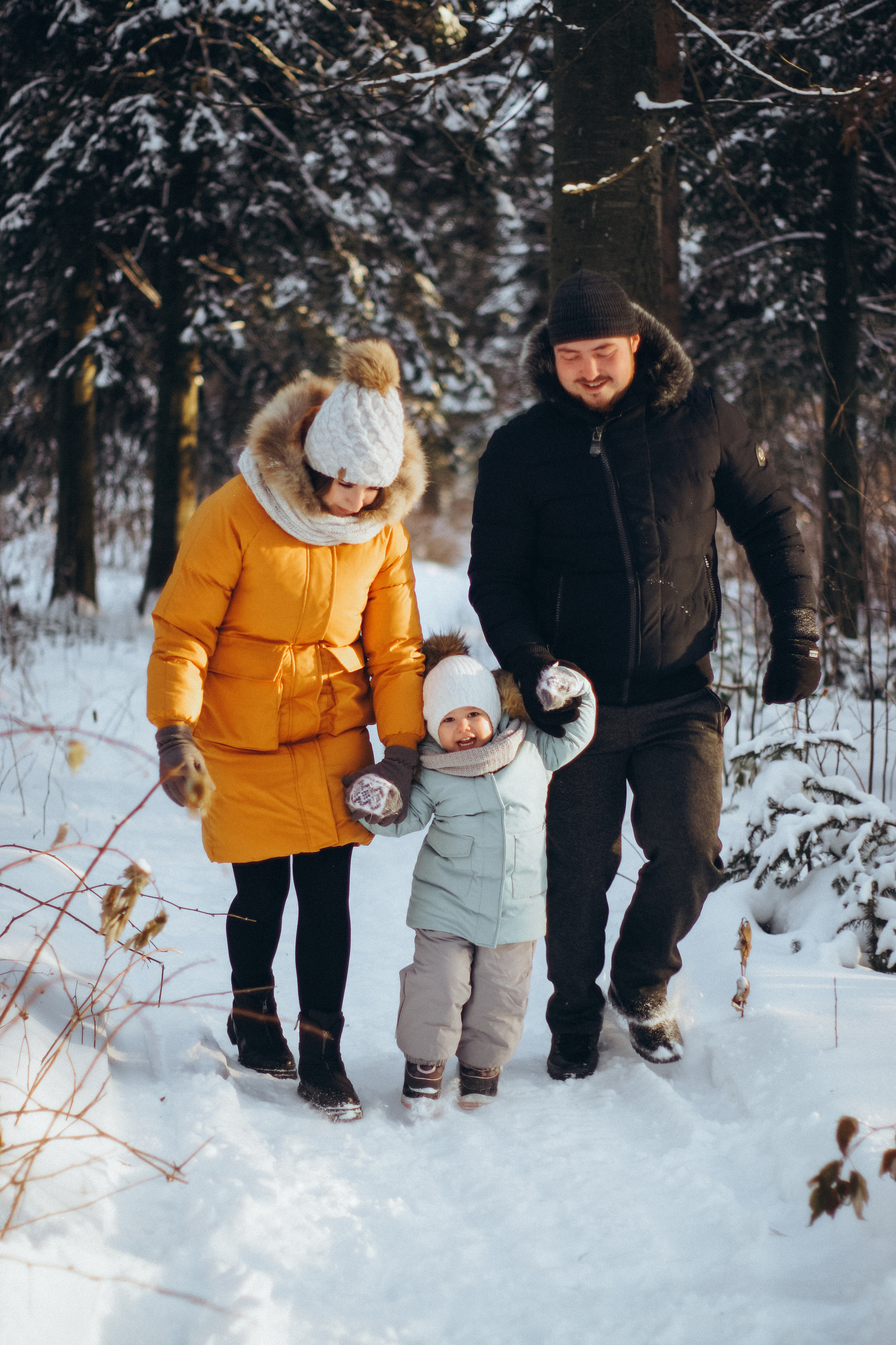 Зима в парке. Свадебный и семейный фотограф Томск| Юлия Филатова