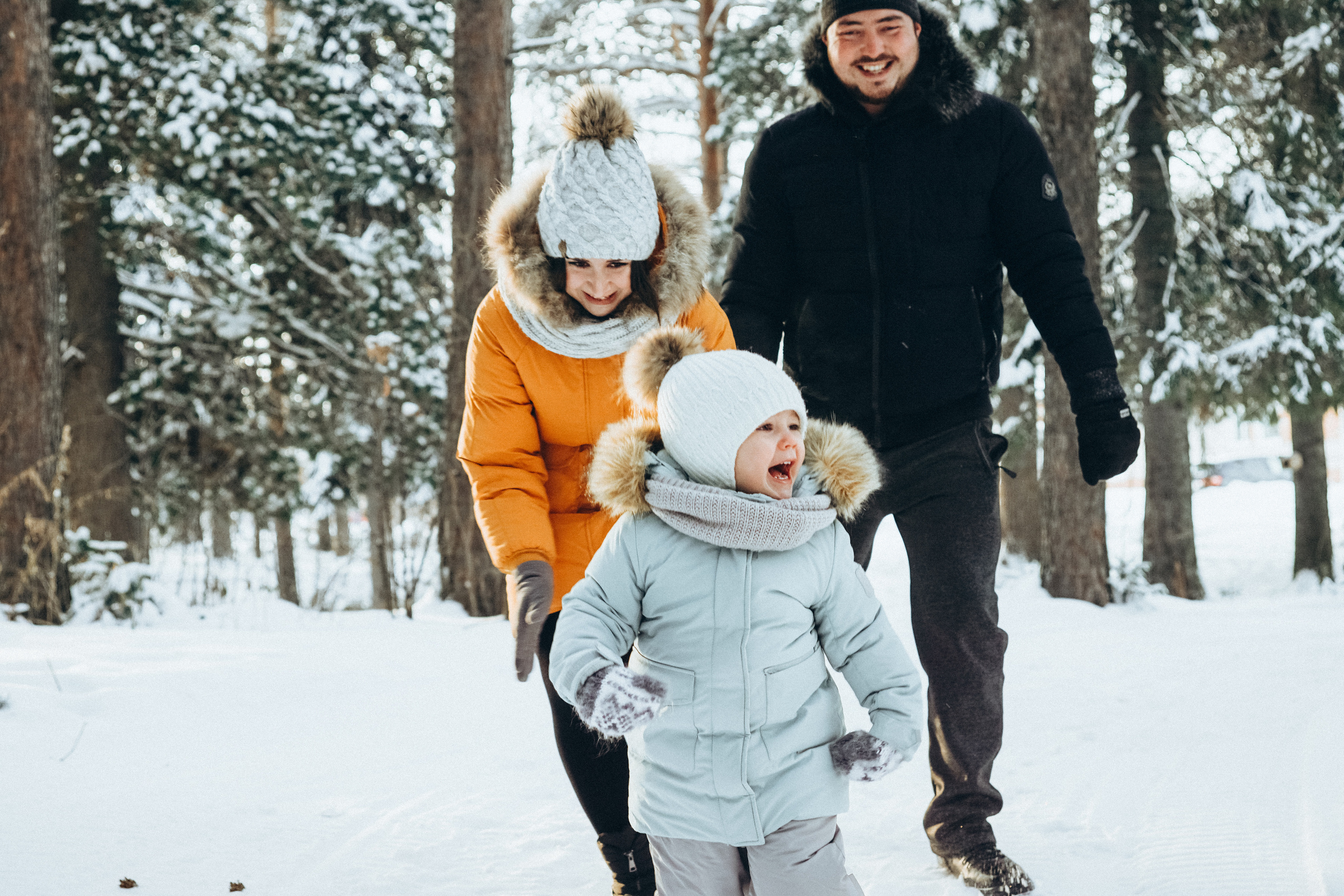 Зима в парке. Свадебный и семейный фотограф Томск| Юлия Филатова