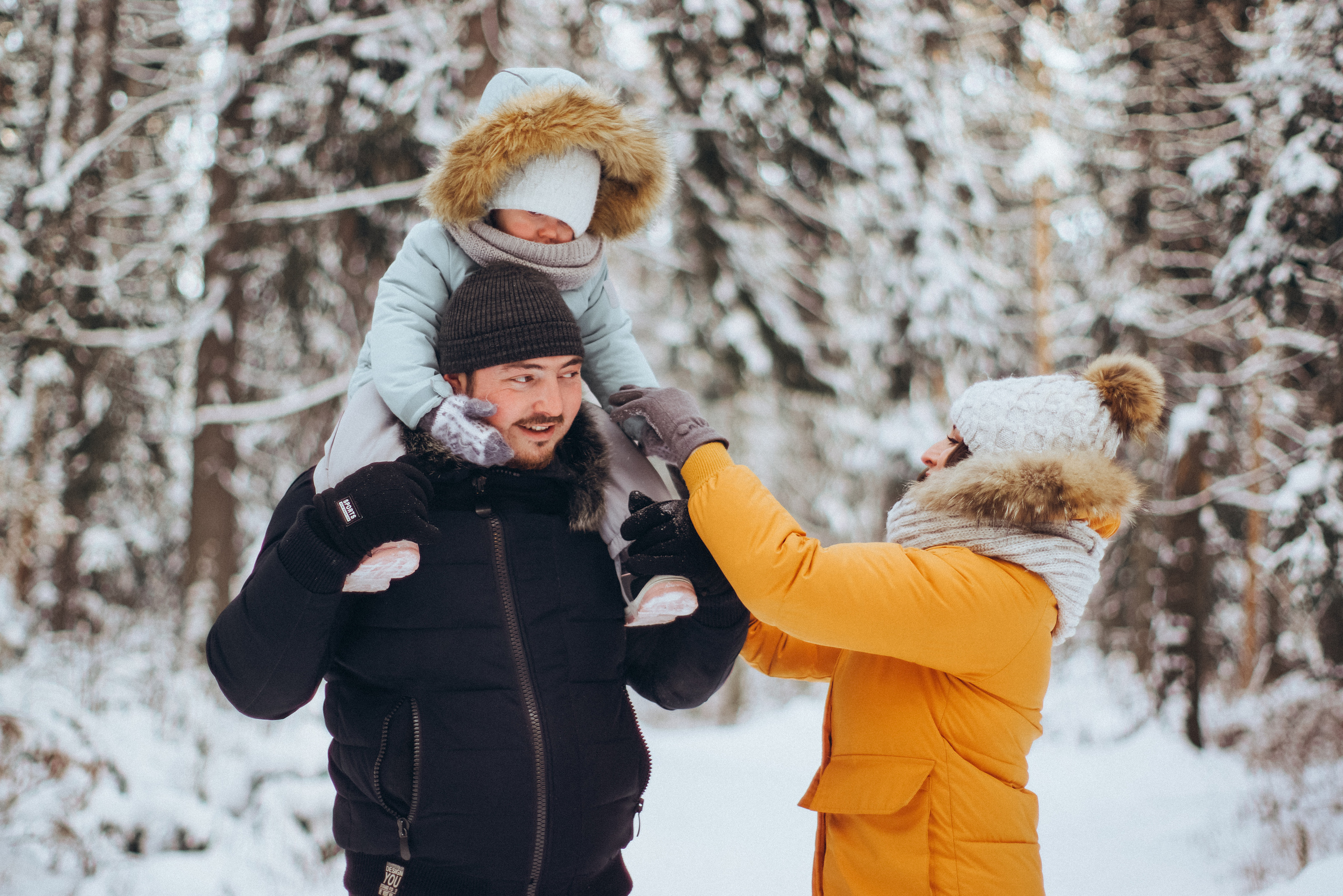 Зима в парке. Свадебный и семейный фотограф Томск| Юлия Филатова