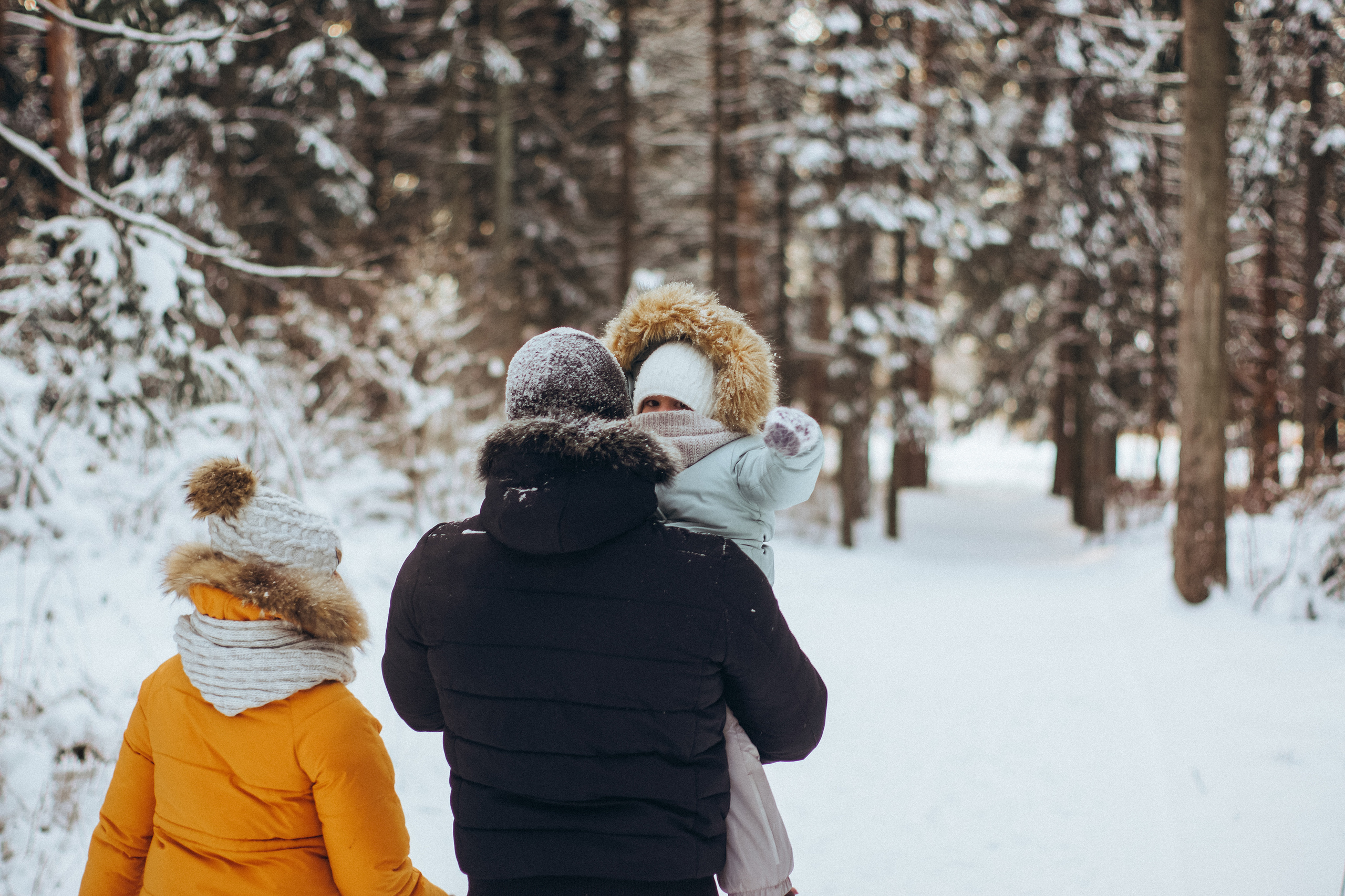Зима в парке. Свадебный и семейный фотограф Томск| Юлия Филатова