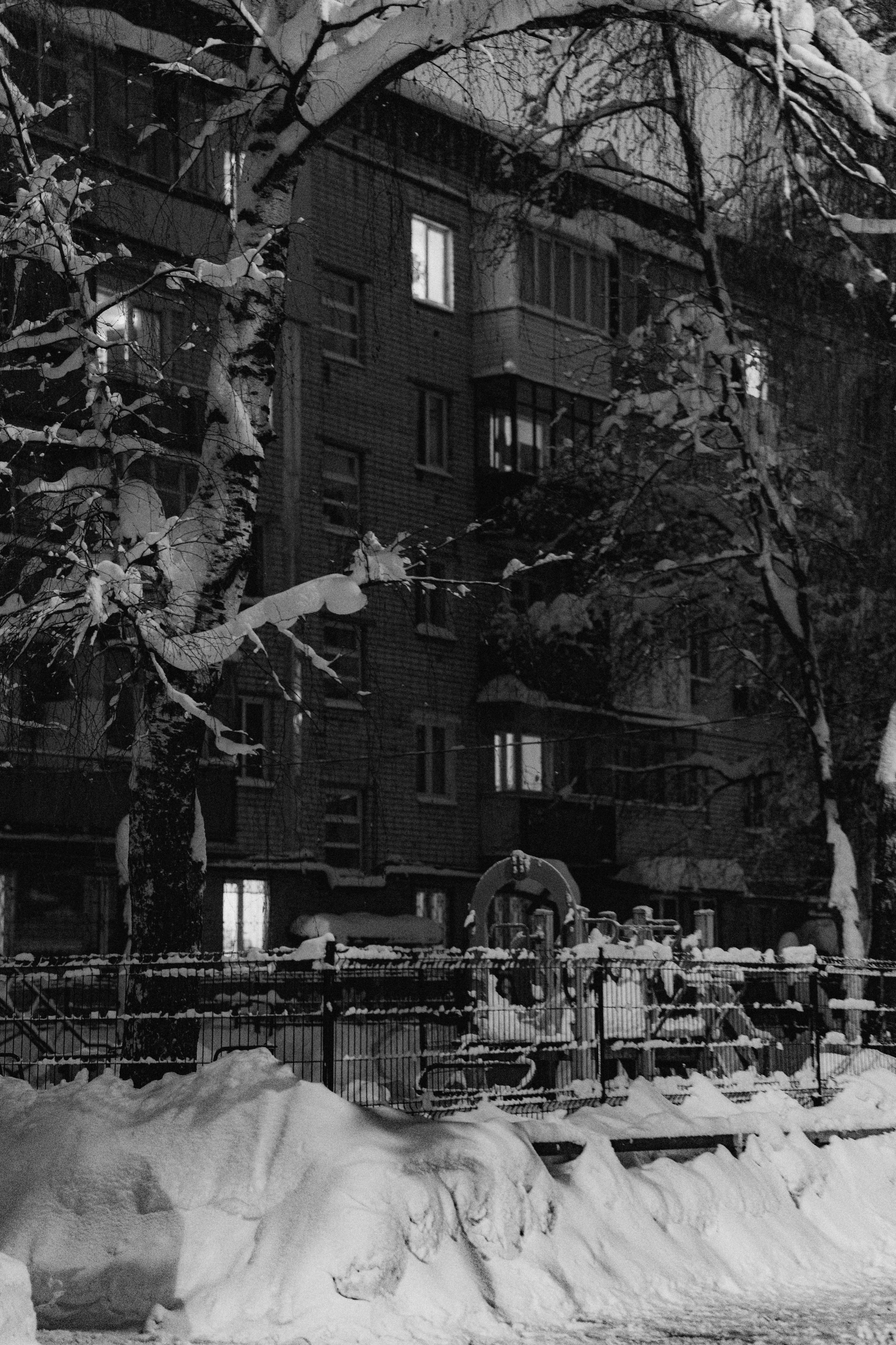 Город зимой. Фотограф Эльмира Лин