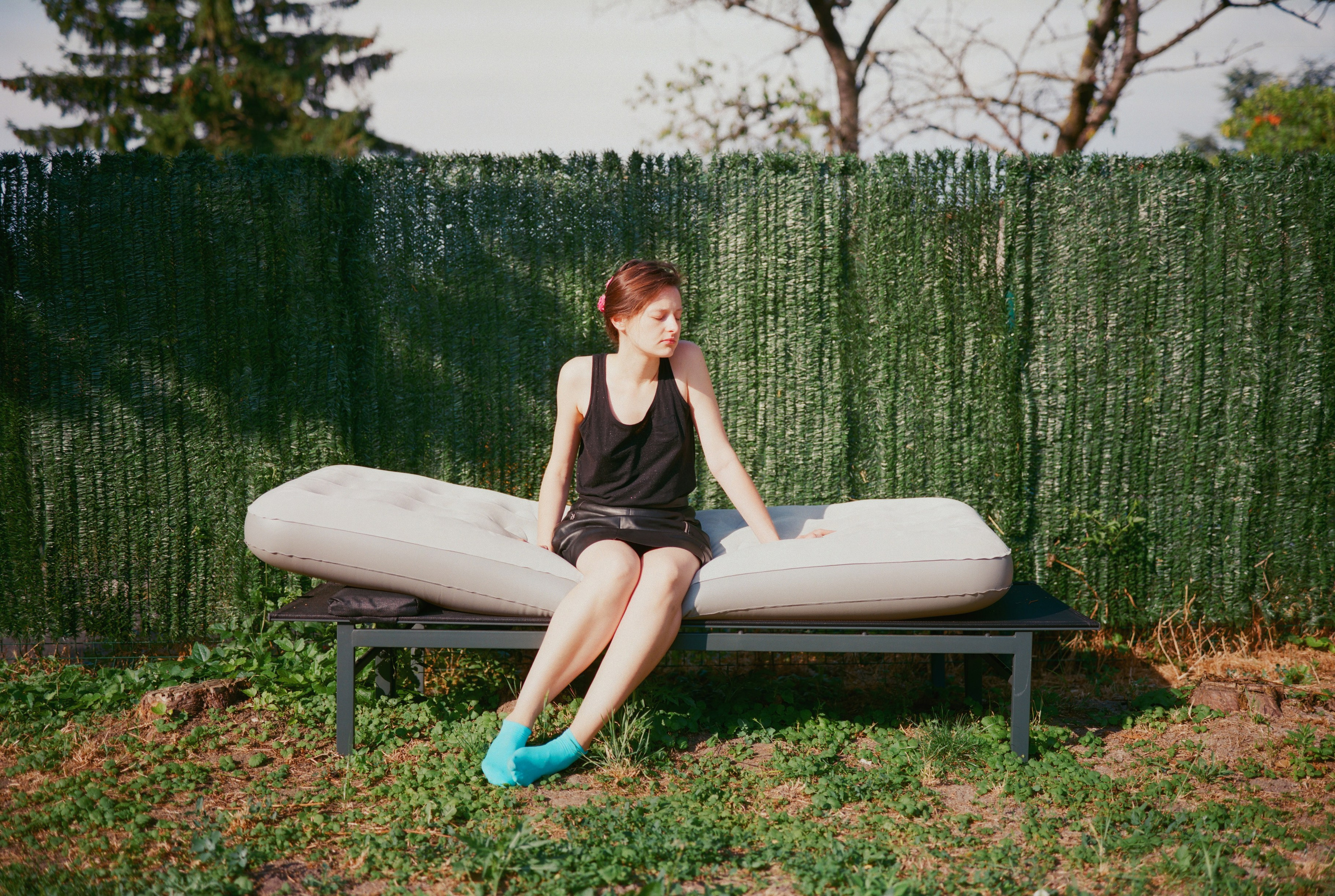 Portraits / color. Katya Zimina, film photographer