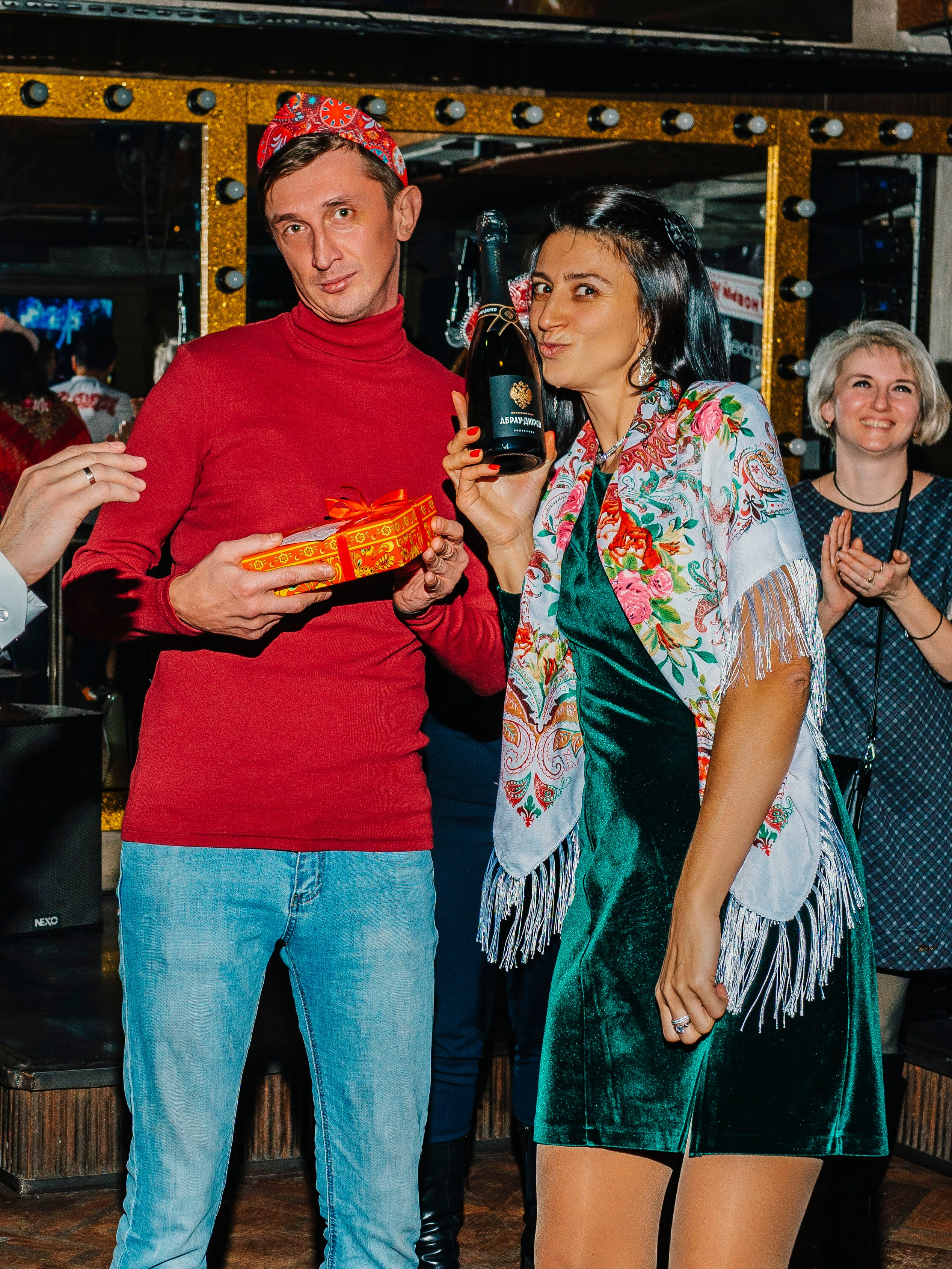 Russian новый Year. Портретный фотограф Москва Белогорцев Сергей