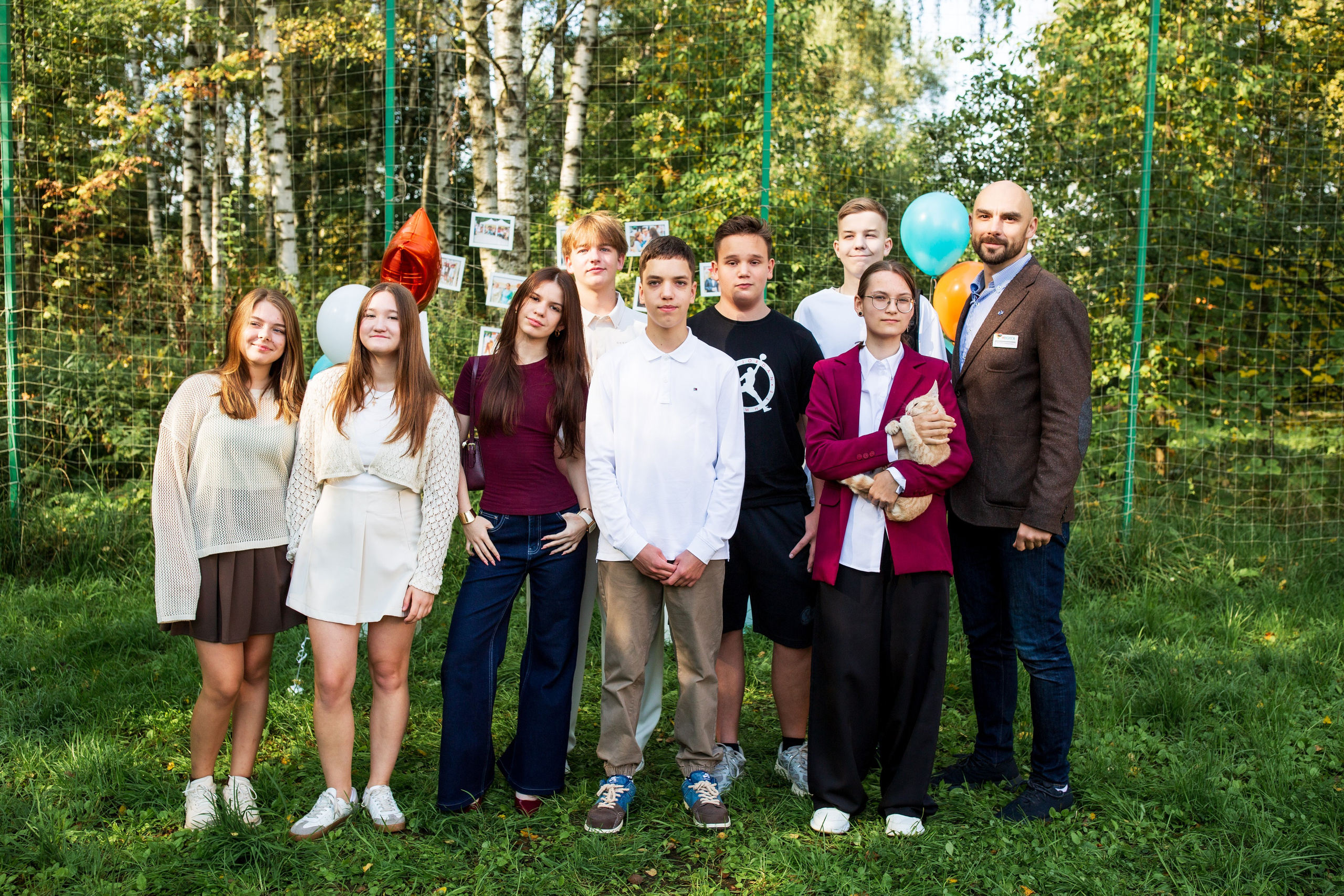 Репортаж 1 сентября Линейка. Семейный и детский фотограф в Ярославле