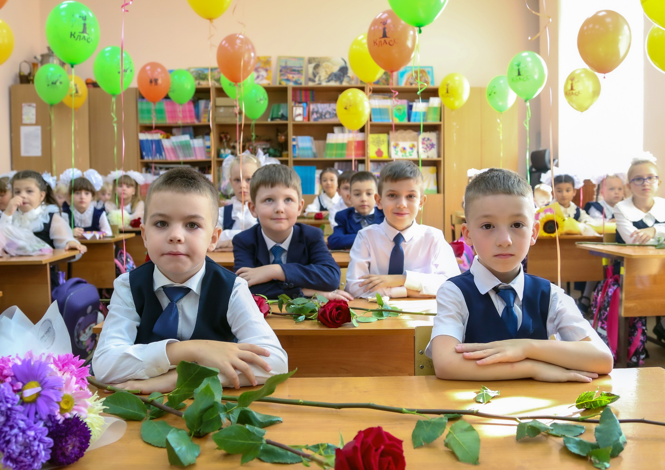 1 сентября первоклашек. Семейный, свадебный, репортажный фотограф в хабаровске