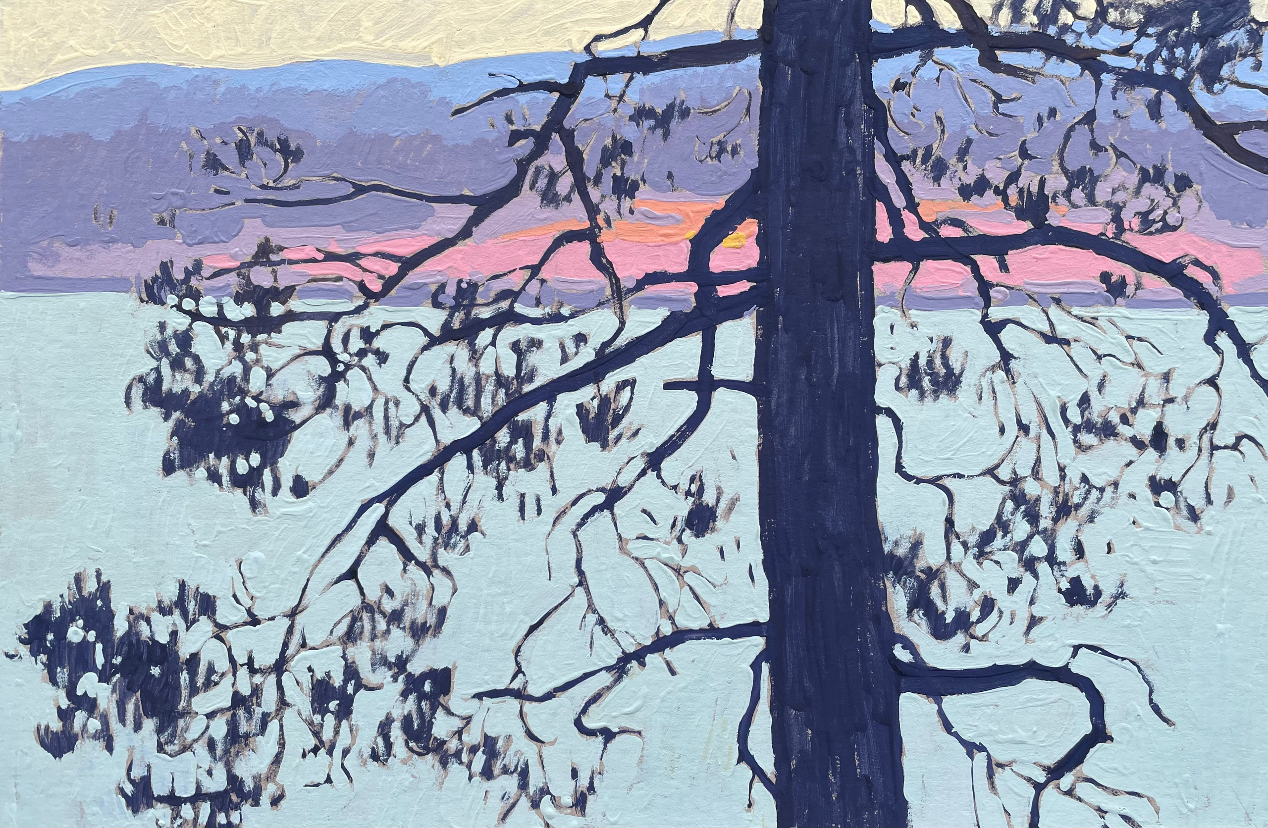 Туапсе. Художница Лиза Владимирова