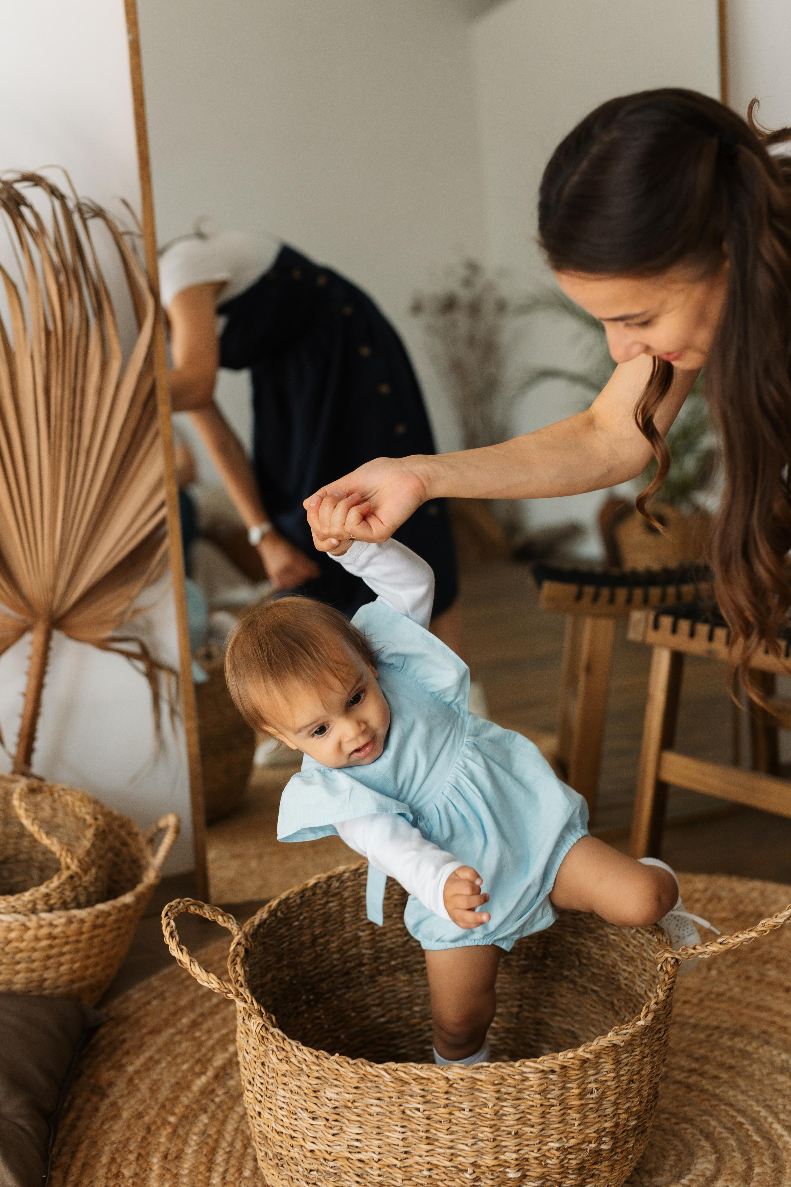 Анатолий, Аня и Маруся. Уютная съемка в студии. Семейный и детский фотограф в Краснодаре Мария Галло