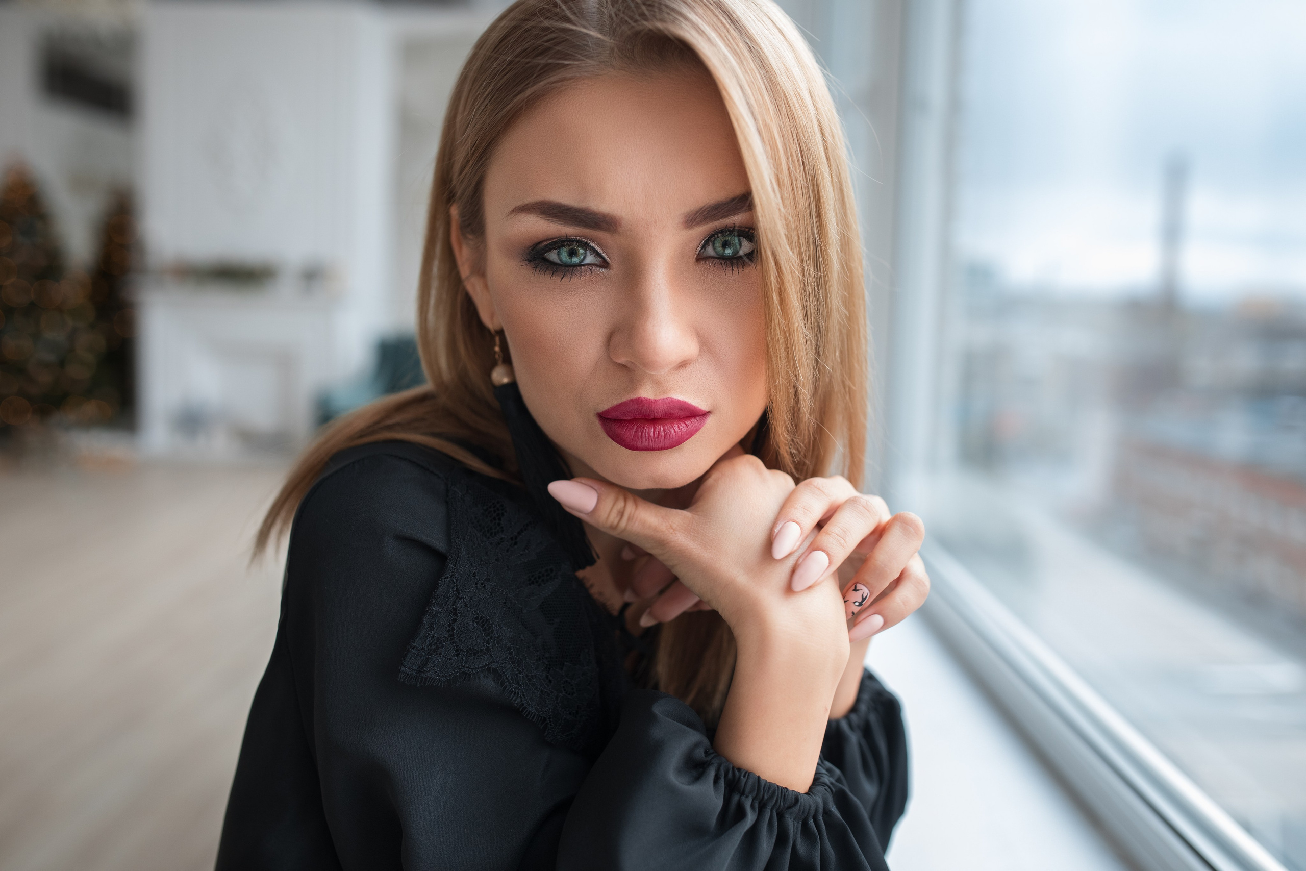 Фотосет с Ольгой в интерьере для «себя»