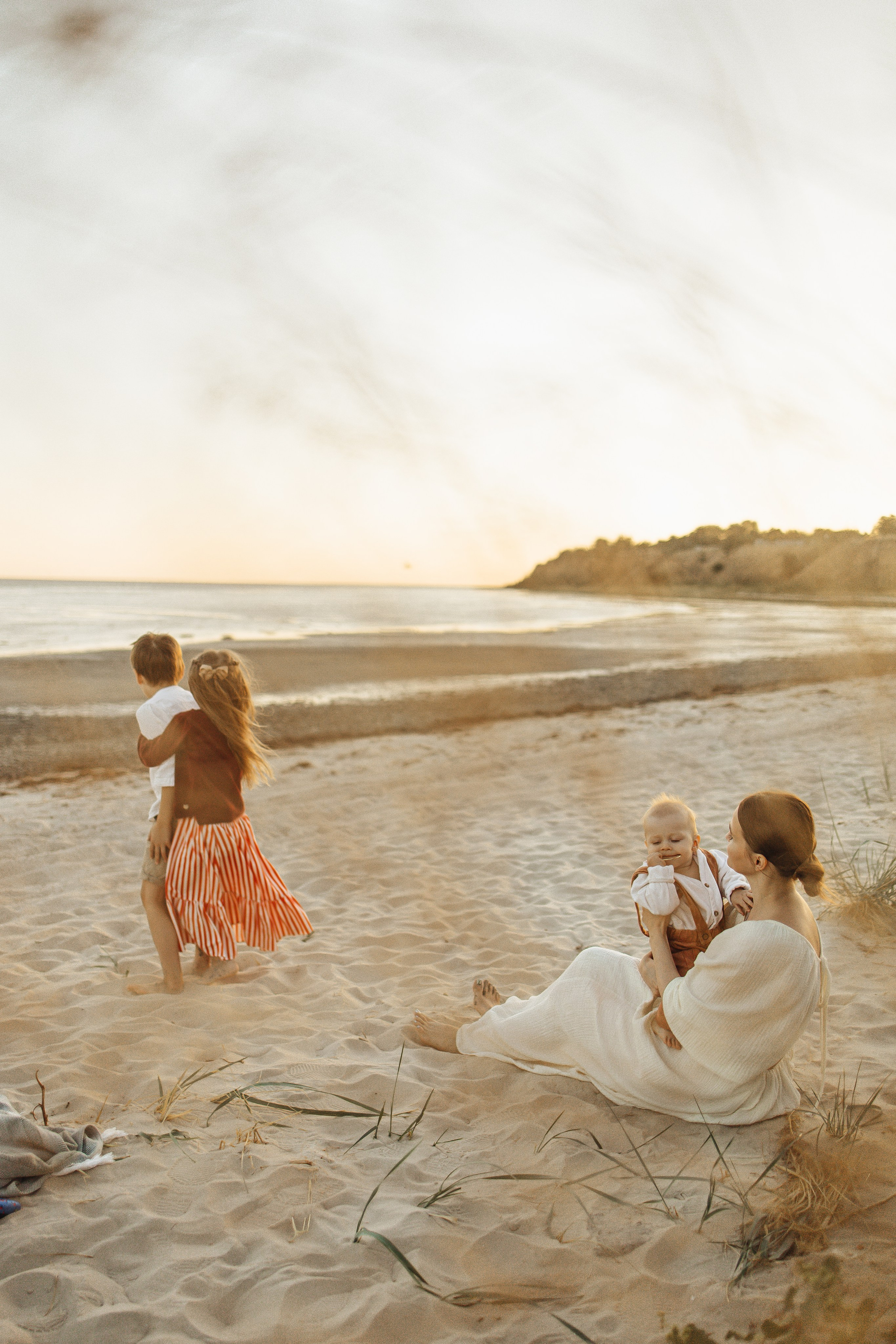 Летняя история на берегу. Семейный и детский фотограф, таганрог, ростов-на-дону