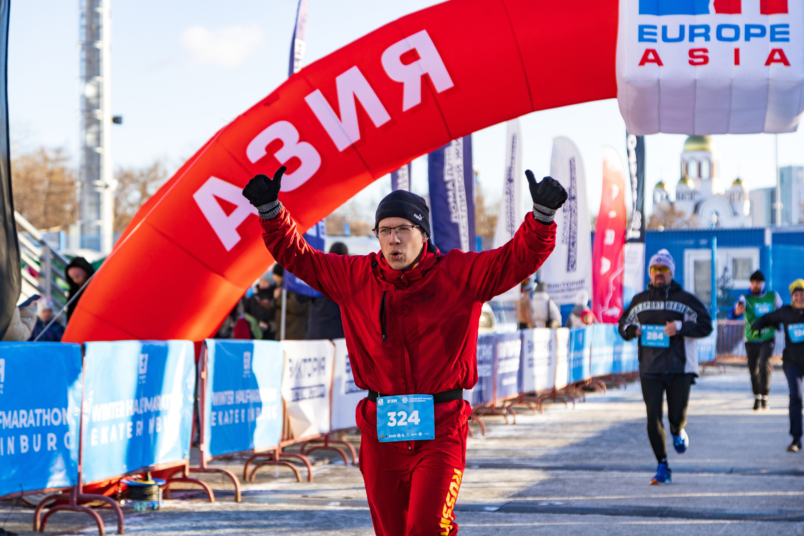 Европа-Азия | Зимний полумарафон. Репортажный фотограф Екатеринбург | Яркий, качественный репортаж | Концерты, клубы, репортаж, праздники, корпоративы