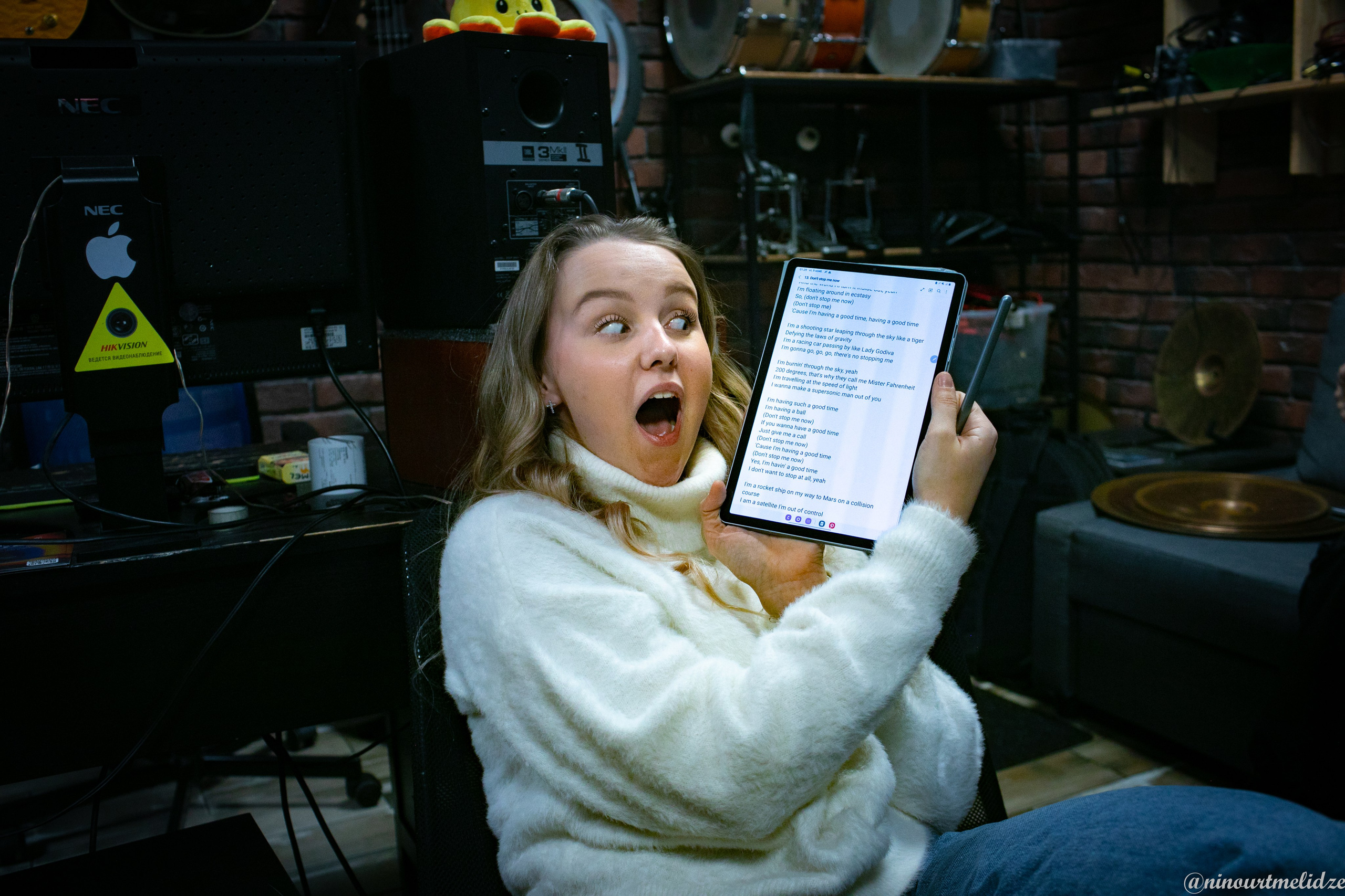 Репетиция Сергея Арутюнова. Art photographer Nino