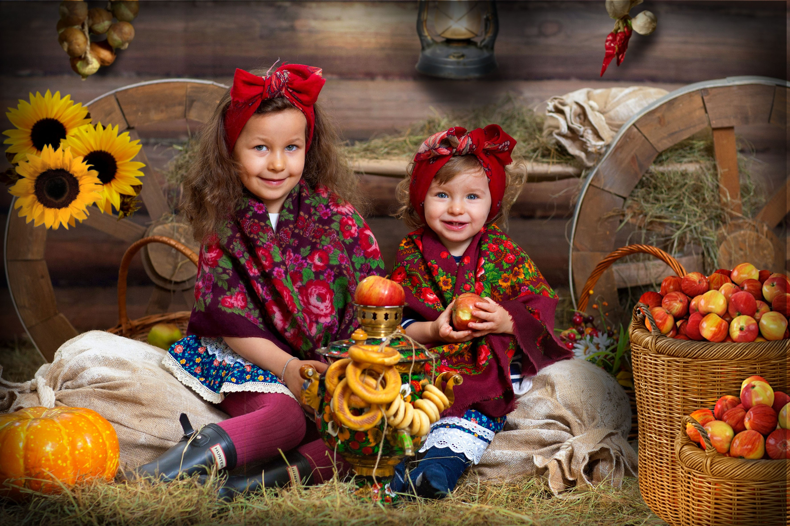 В амбаре. Art photographer Nino