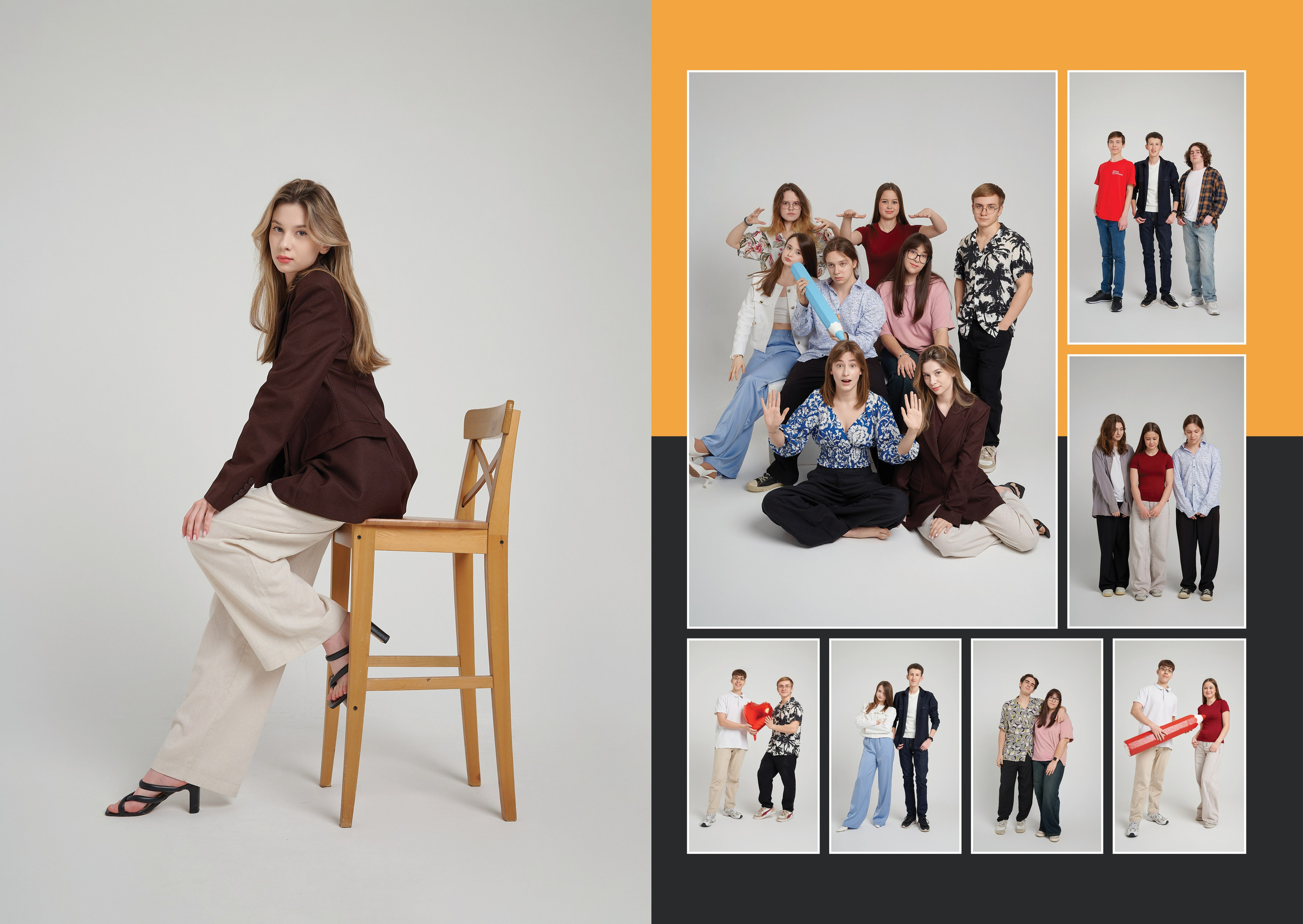 Выпускные альбомы. Студийный, семейный, свадебный, фэшн и ню фотограф в Астрахани, производство выпускных альбомов. Руслан Кондрашин