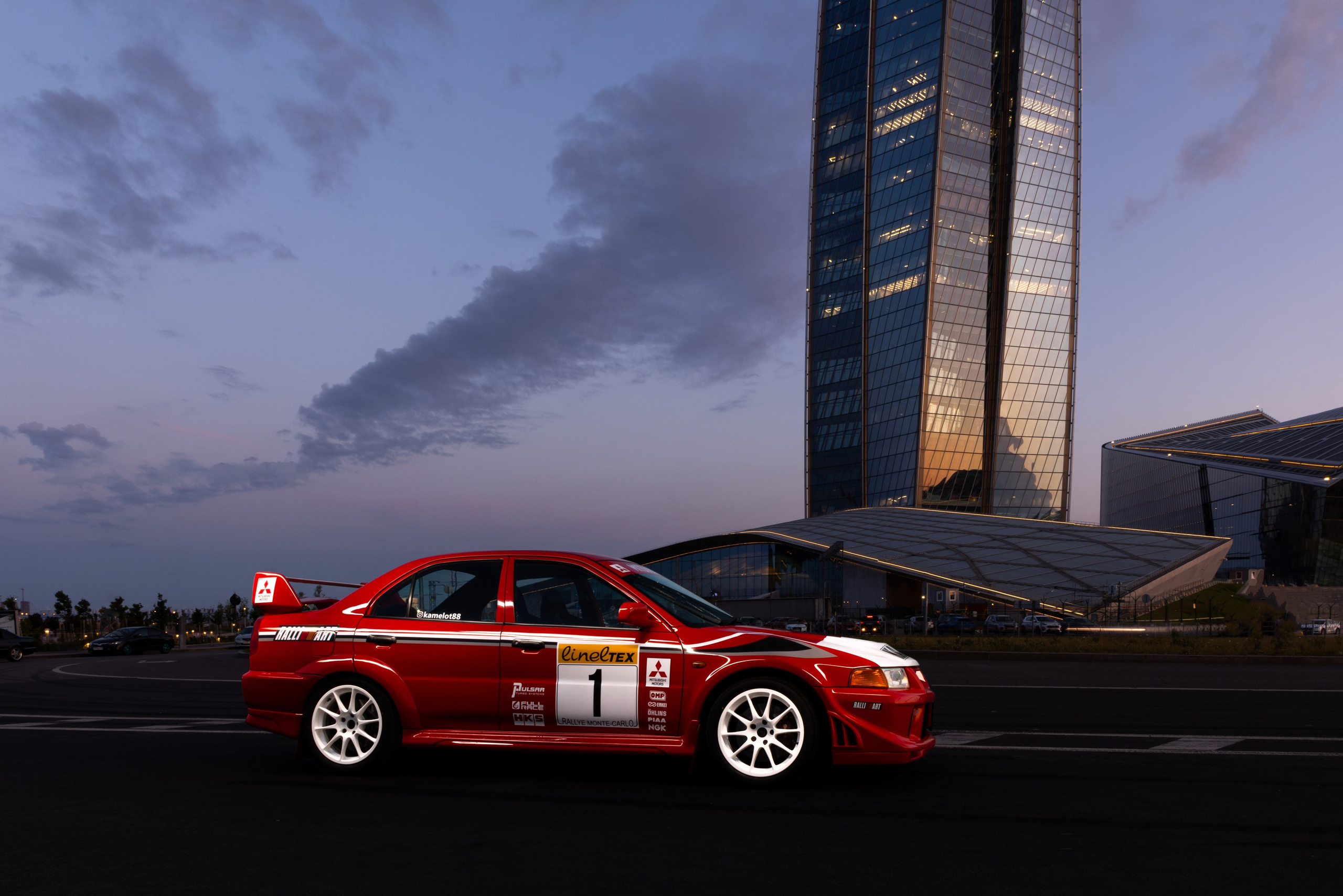 Mitsubishi Lancer Evolution 6 TME Kammi Edition. Автомобильный фотограф в Санкт-Петербурге — Илья Kaseone_1