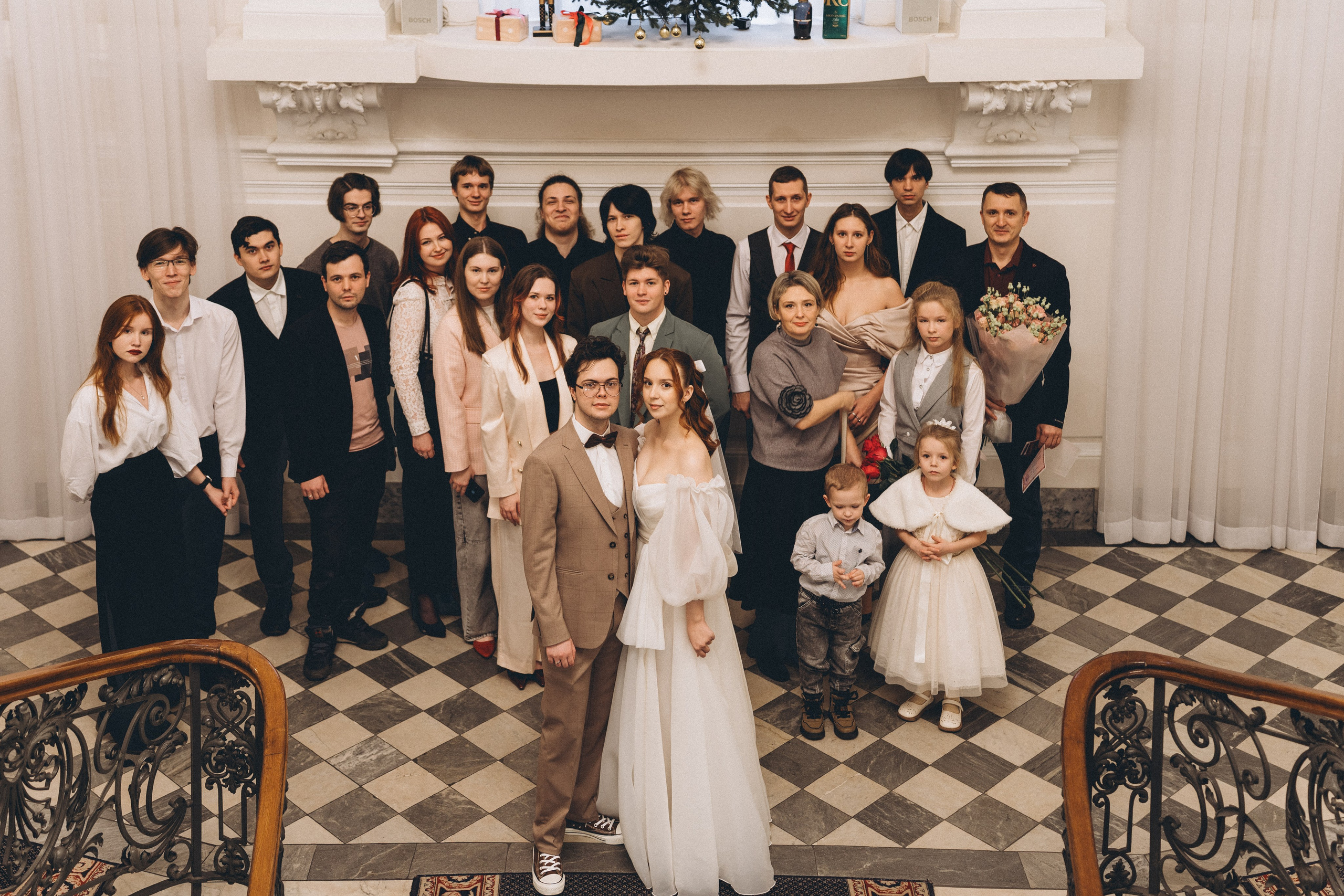 СВАДЕБНАЯ СЬЕМКА ВО ВТОРОМ ДВОРЦЕ С ГОСТЯМИ И ПРОГУЛКА В ТАВРИЧЕСКОМ САДУ. Профессиональный фотограф, Санкт-Петербург — Виктория Богомолова