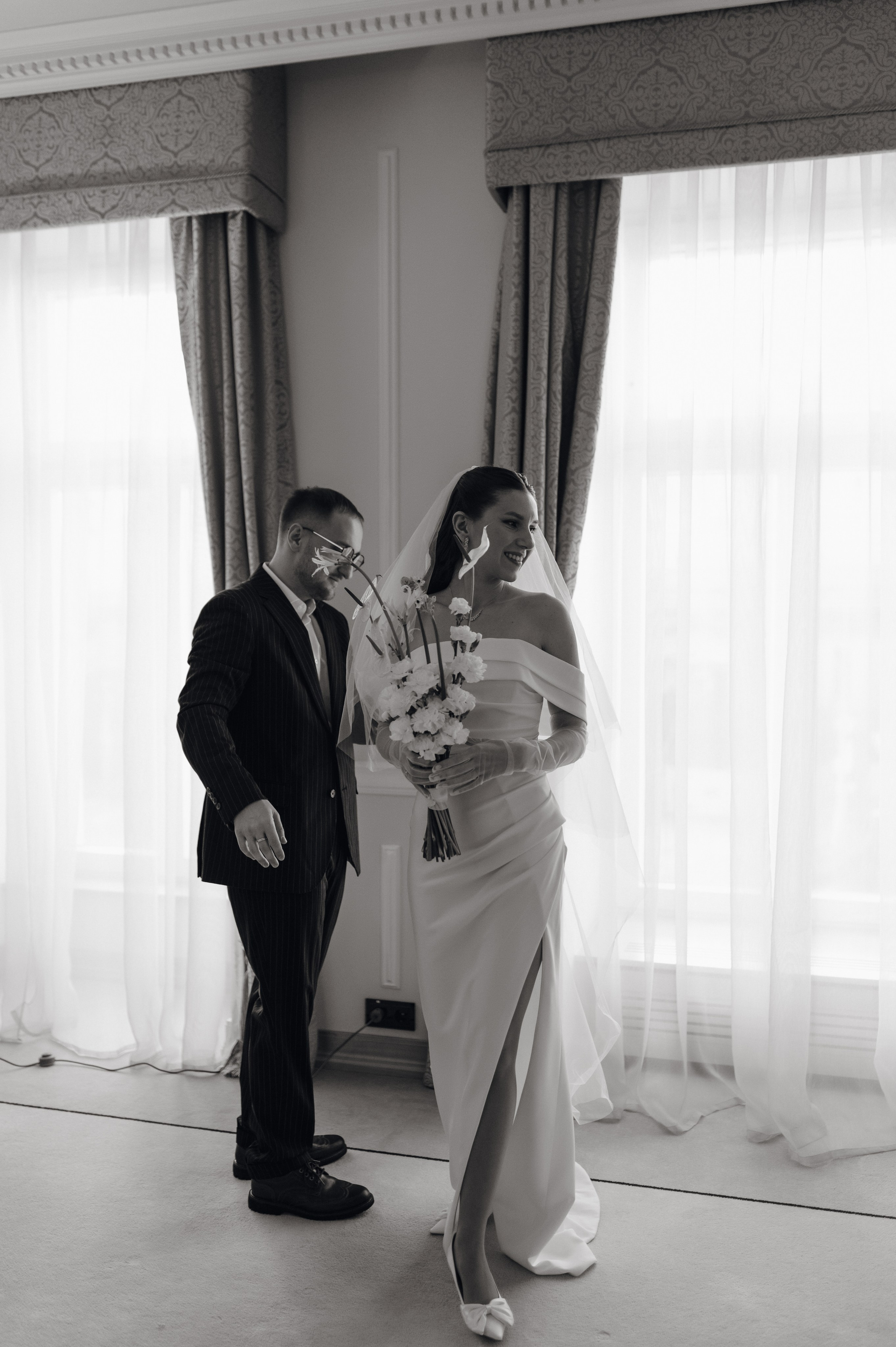 Екатерина и Фёдор, Грибоедовский ЗАГС, Отель Балчуг Кемпински. Свадебный фотограф Москва и Санкт-Петербург. Анастасия Чудина