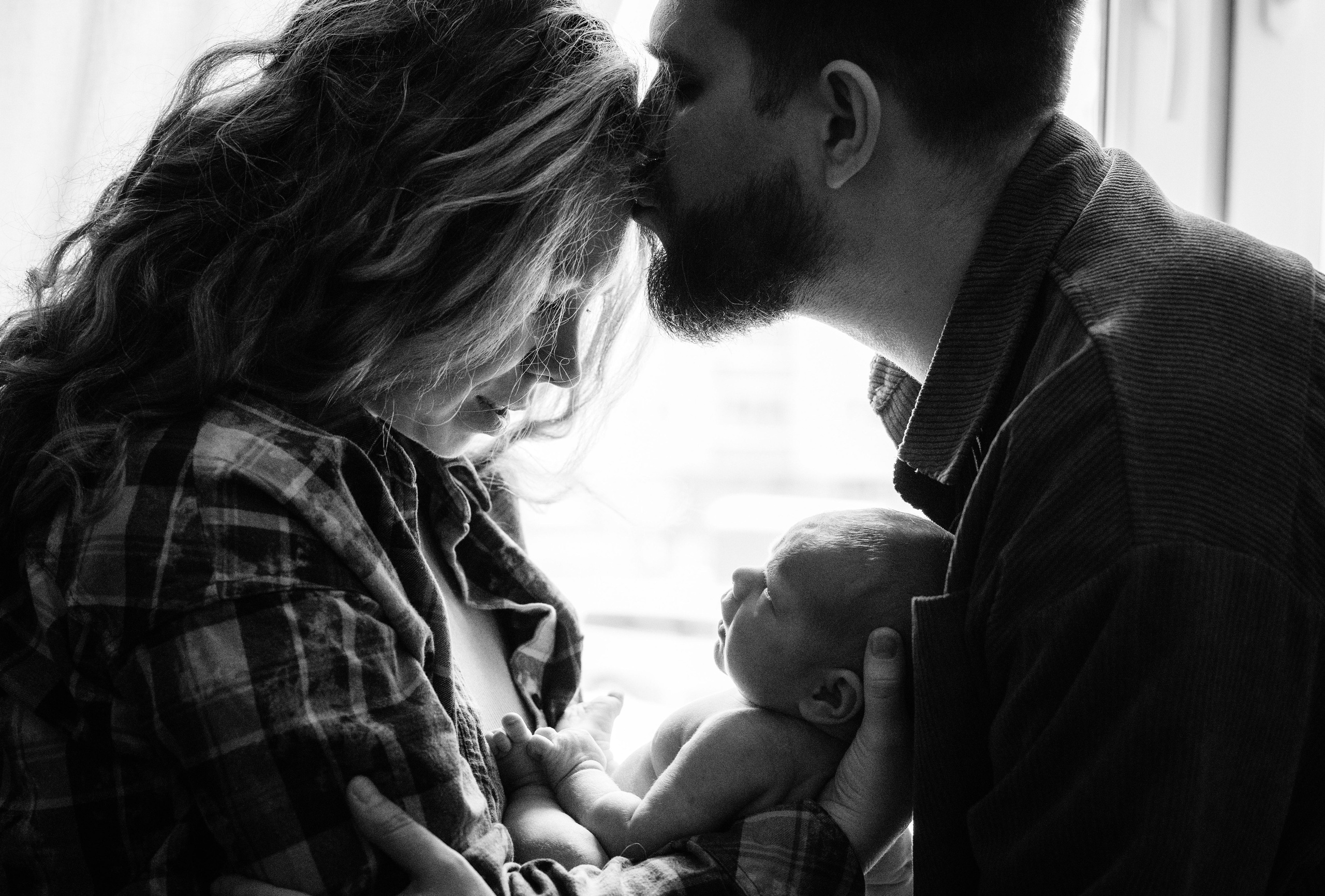 Лизавета, Никита и Мирослава. Фотограф беременности и семьи, домашние съемки, Ньюборн