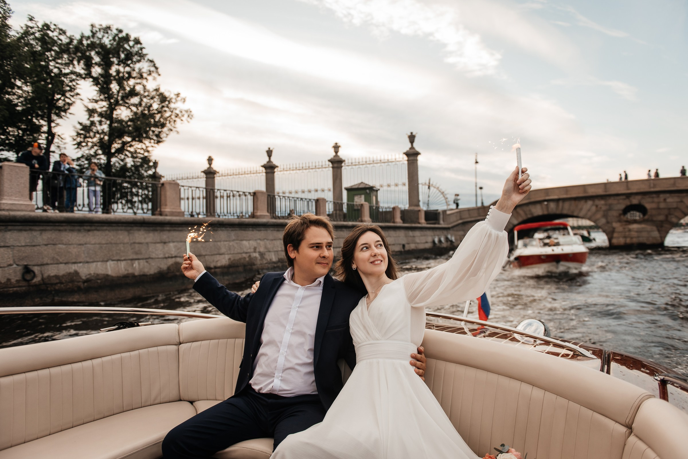 свадебная фотосессия на&nbsp;катере Venezia Nord