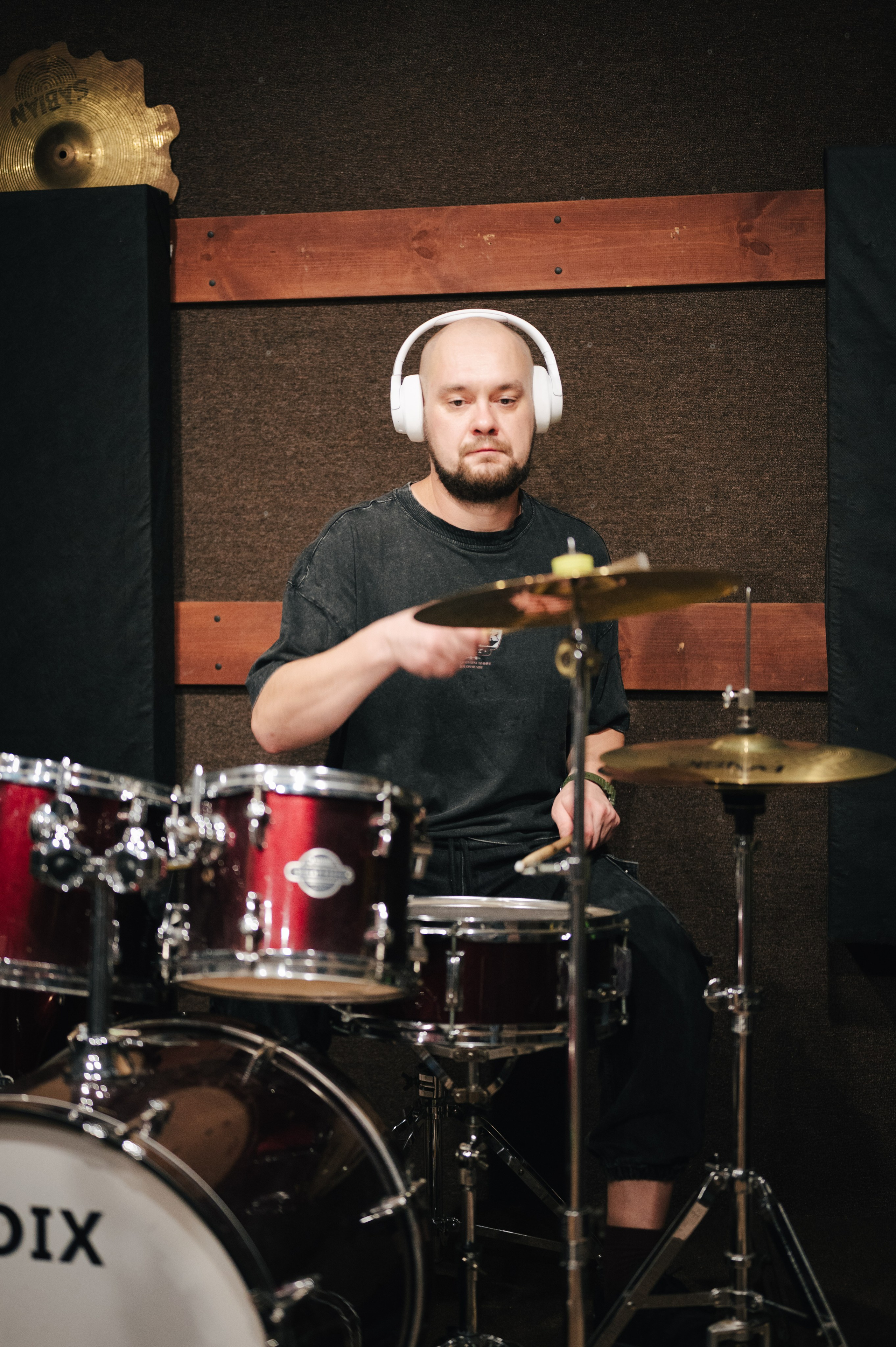 Репетиция группы «Прячемся!!!». Фотограф Анна Темнова. Пенза