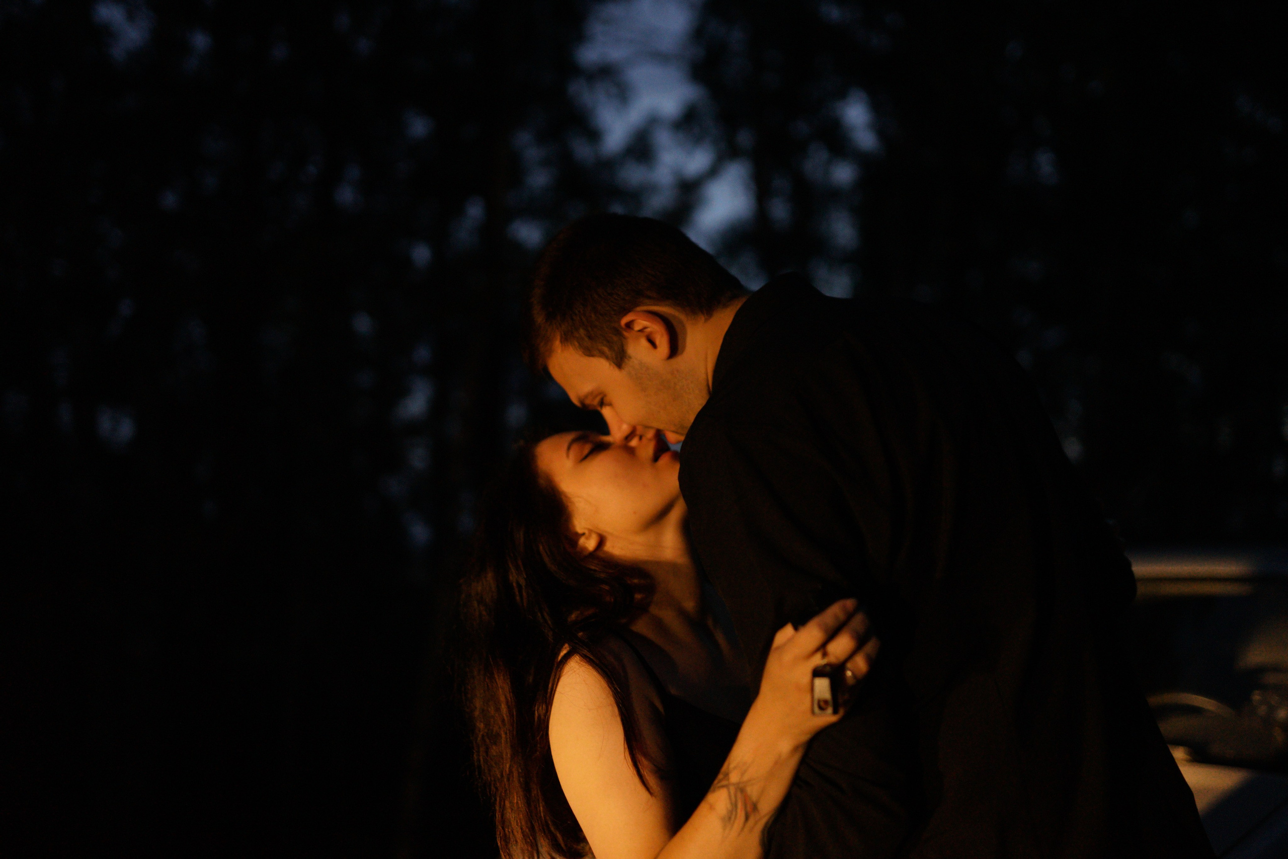 Поздний закат