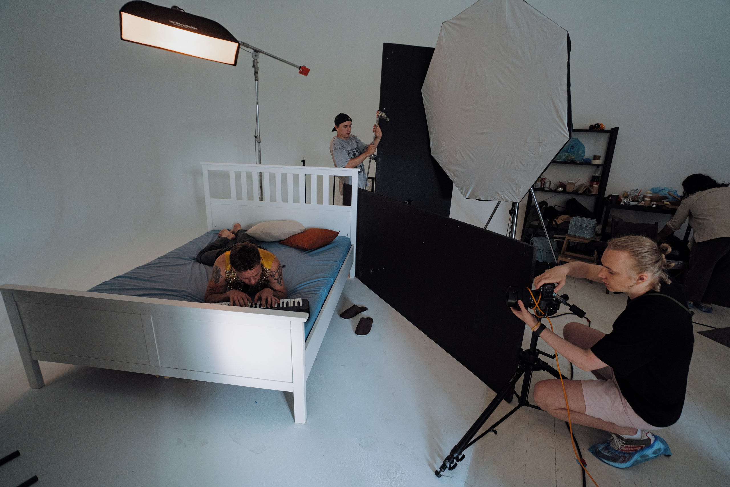 Бэкстейдж|СТС|Папа Мия. Творческий и репортажный фотограф в Москве Клим Долгов