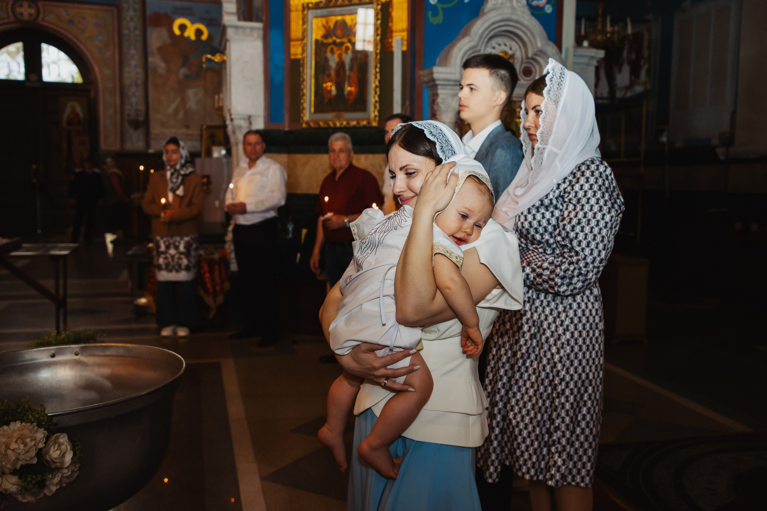 Таинство Крещения в Краснодаре. Свадебный и семейный фотограф/видеограф в Краснодаре Наталья Осинская