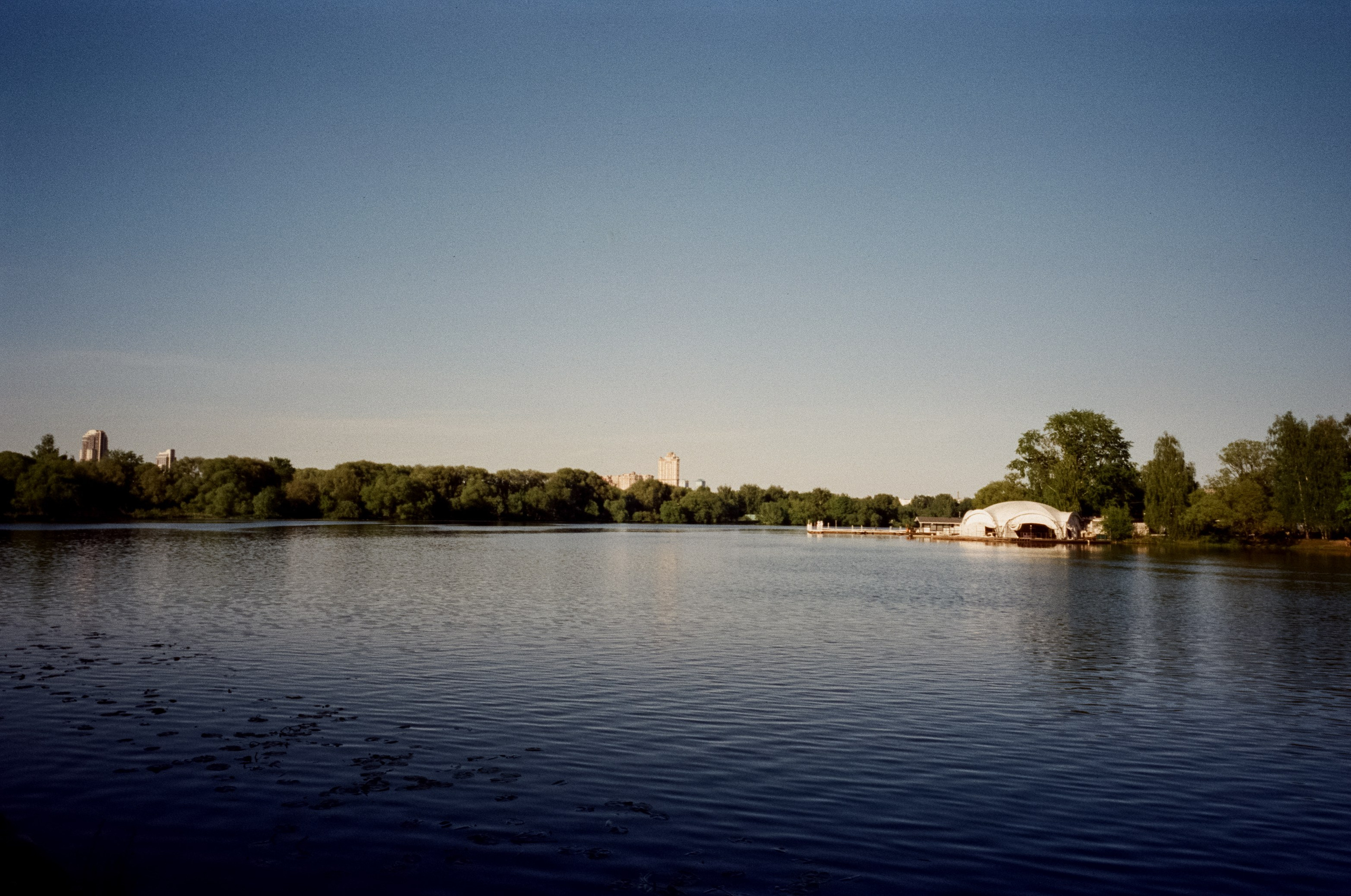 Ricoh GR10 / SFL 250D / Тестовая пленка у речки в Строгино