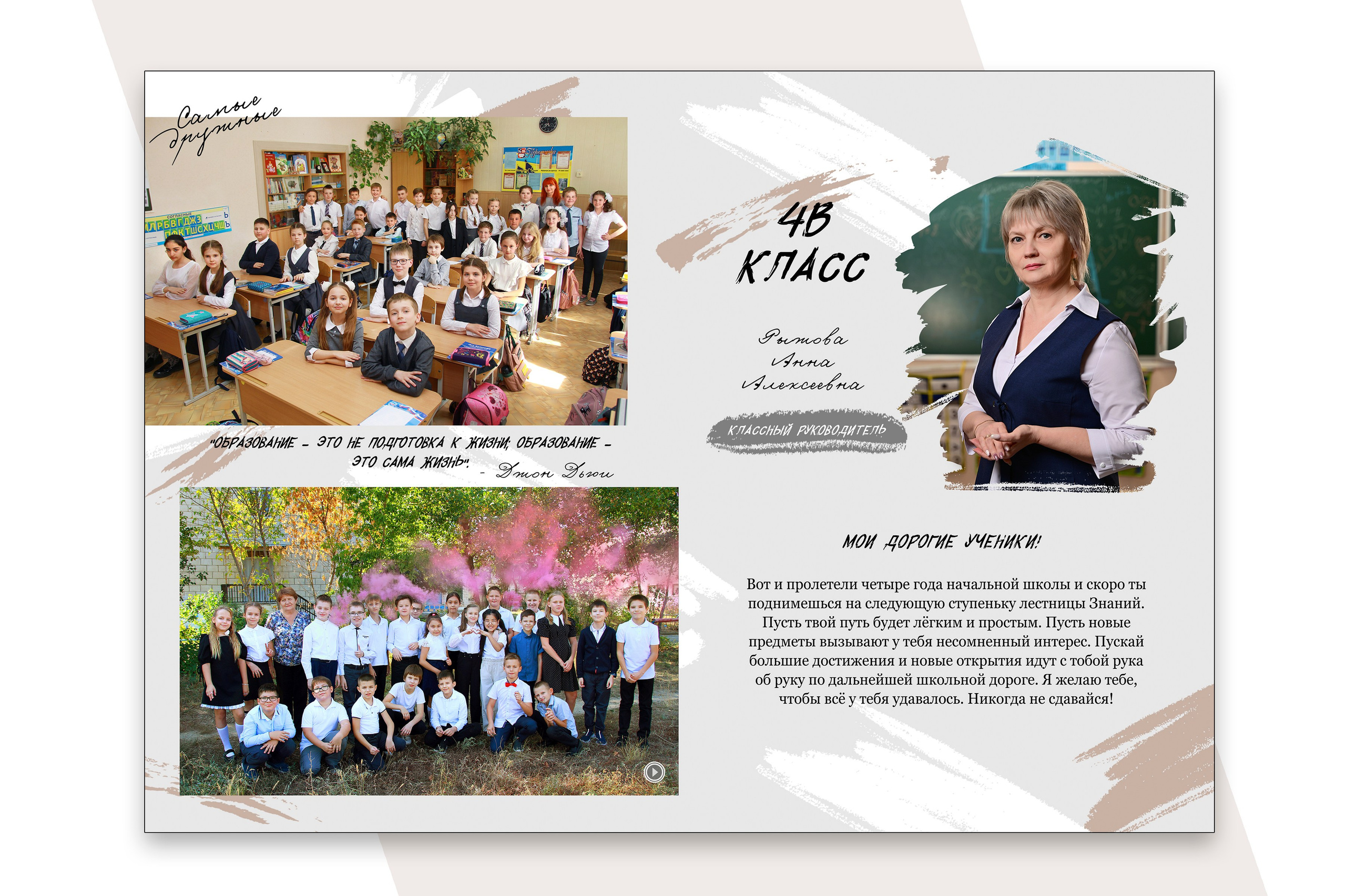 НАЧАЛЬНАЯ ШКОЛА. Выпускные альбомы. Школьный фотограф в Волгограде