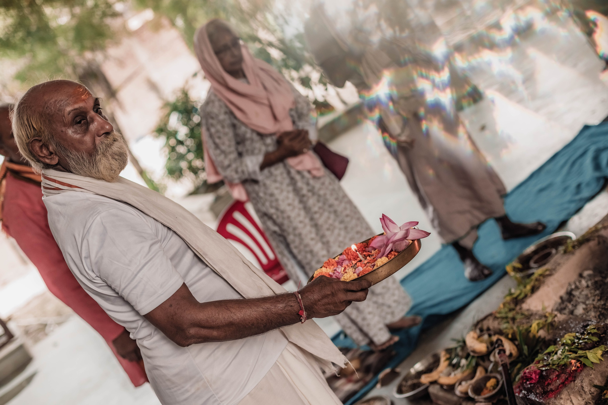 Pitri Paksha yagyas & poojas Devraha Baba ji ashram. Mariam Bagdasaryan