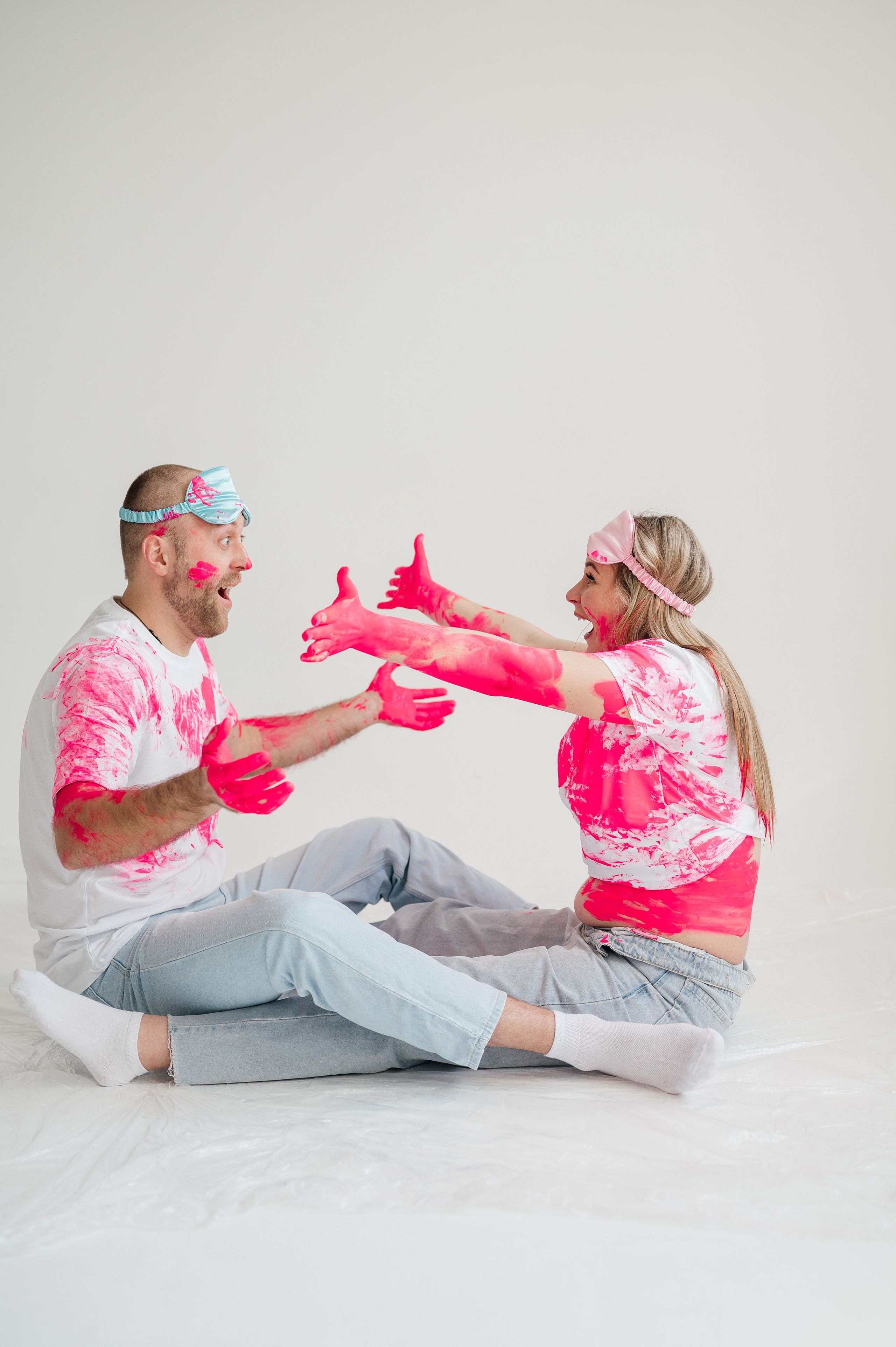 Гендер пати с красками. Свадебный и семейный фотограф в Краснодаре Алина Мельник