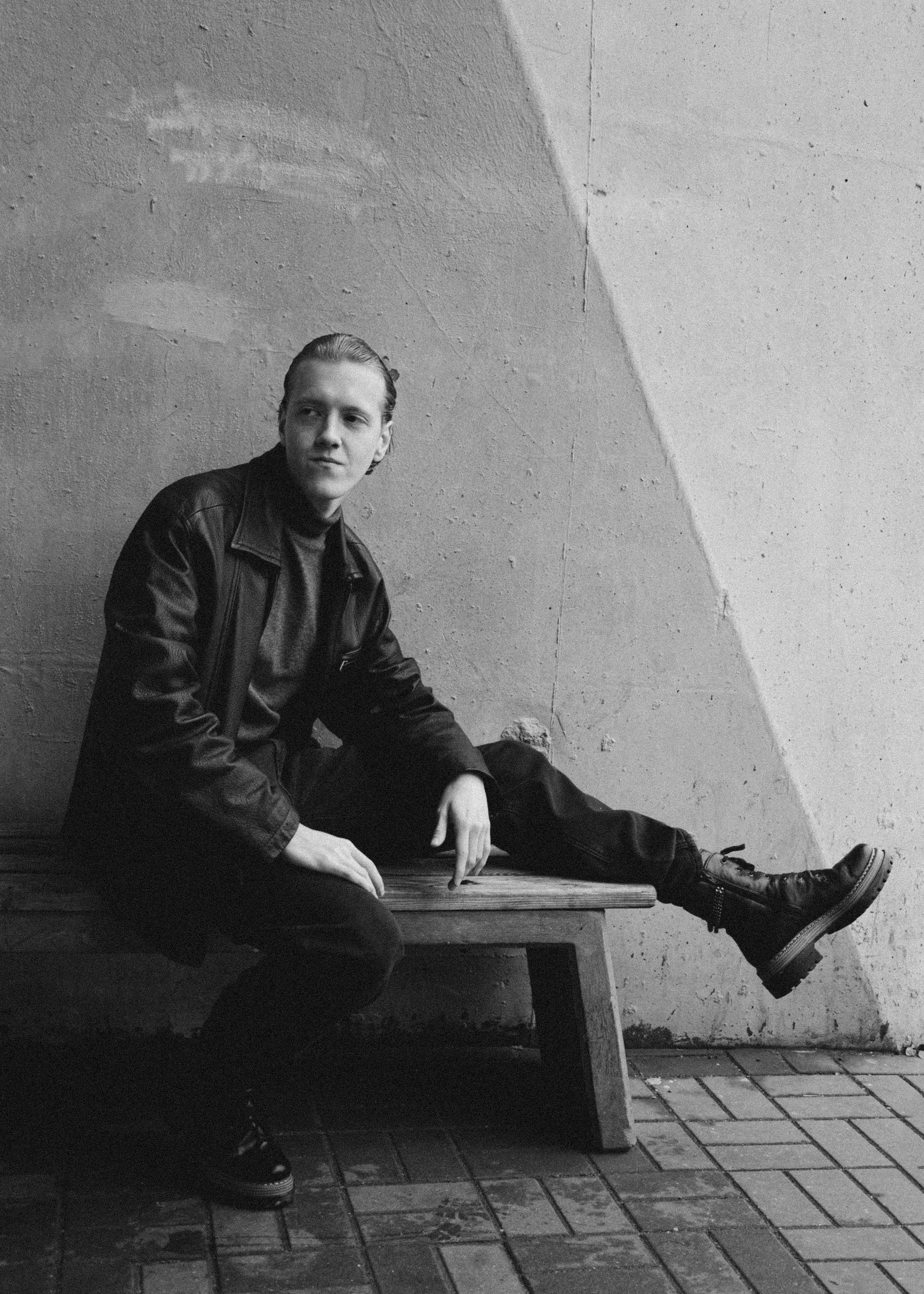 Творческая съемка для стилиста по мужским прическам