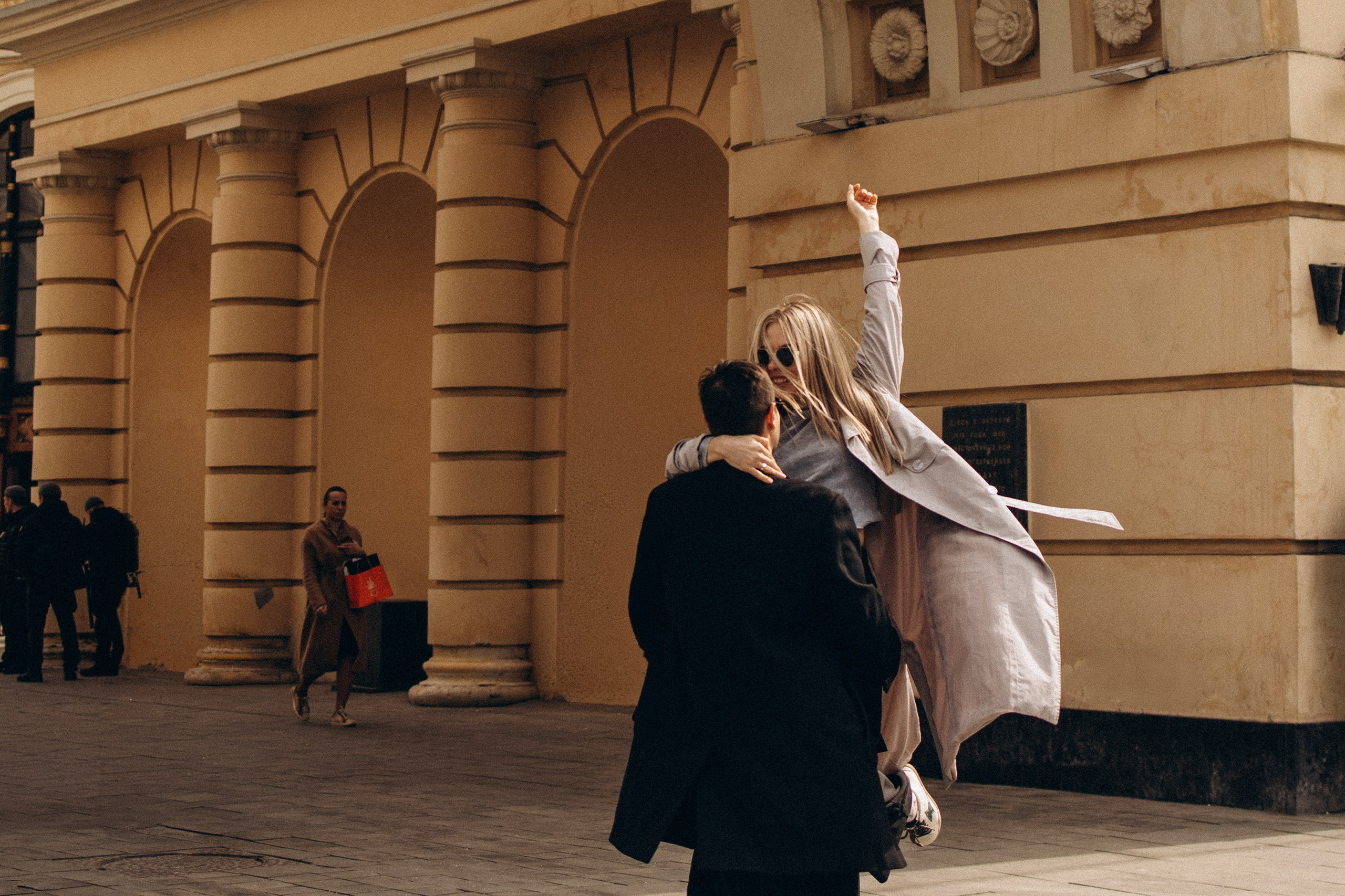 Даша и Влад, прогулка по Москве. Семейный фотограф в Москве Марина Петра
