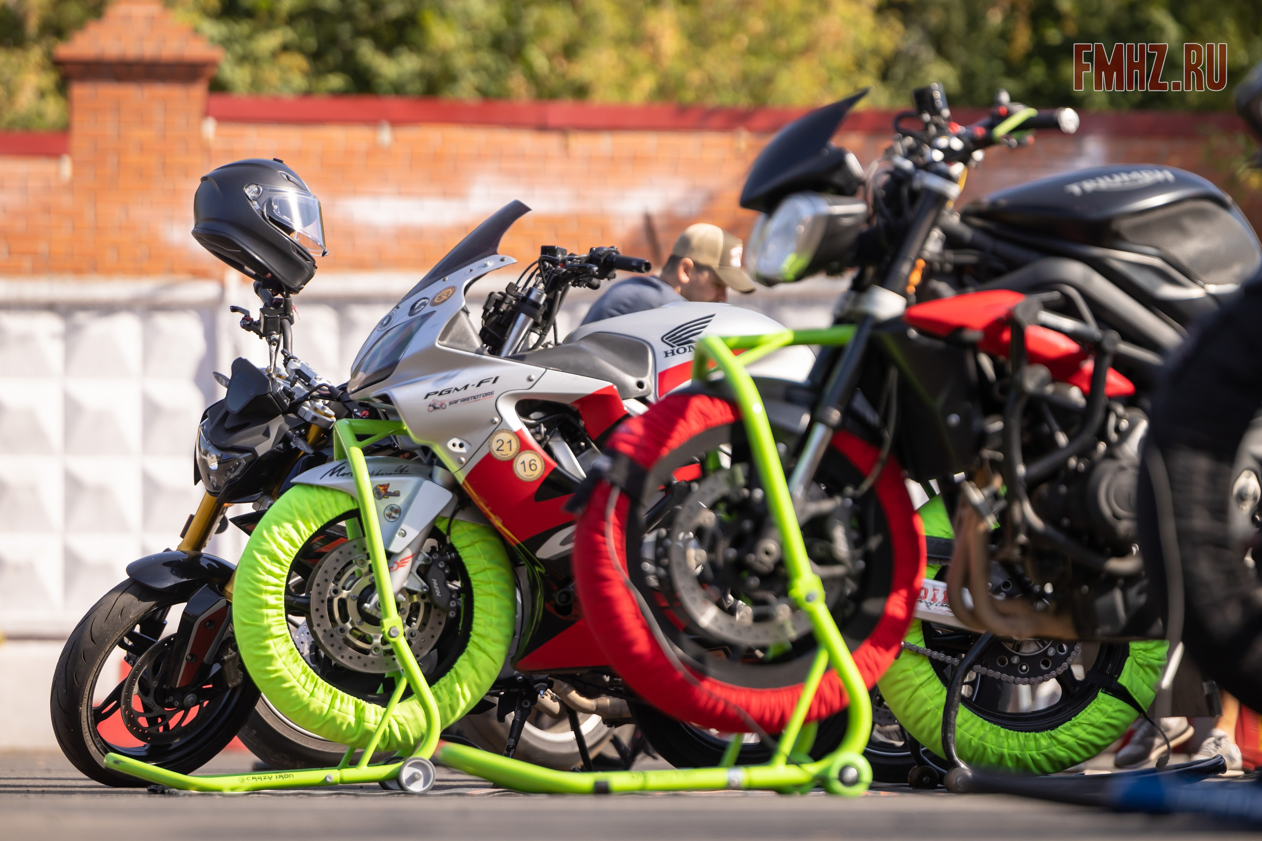 Соревнования по мотоджимхане на площадке Мосгортранс 15.09.2024. Фотограф Владимир Охрименко