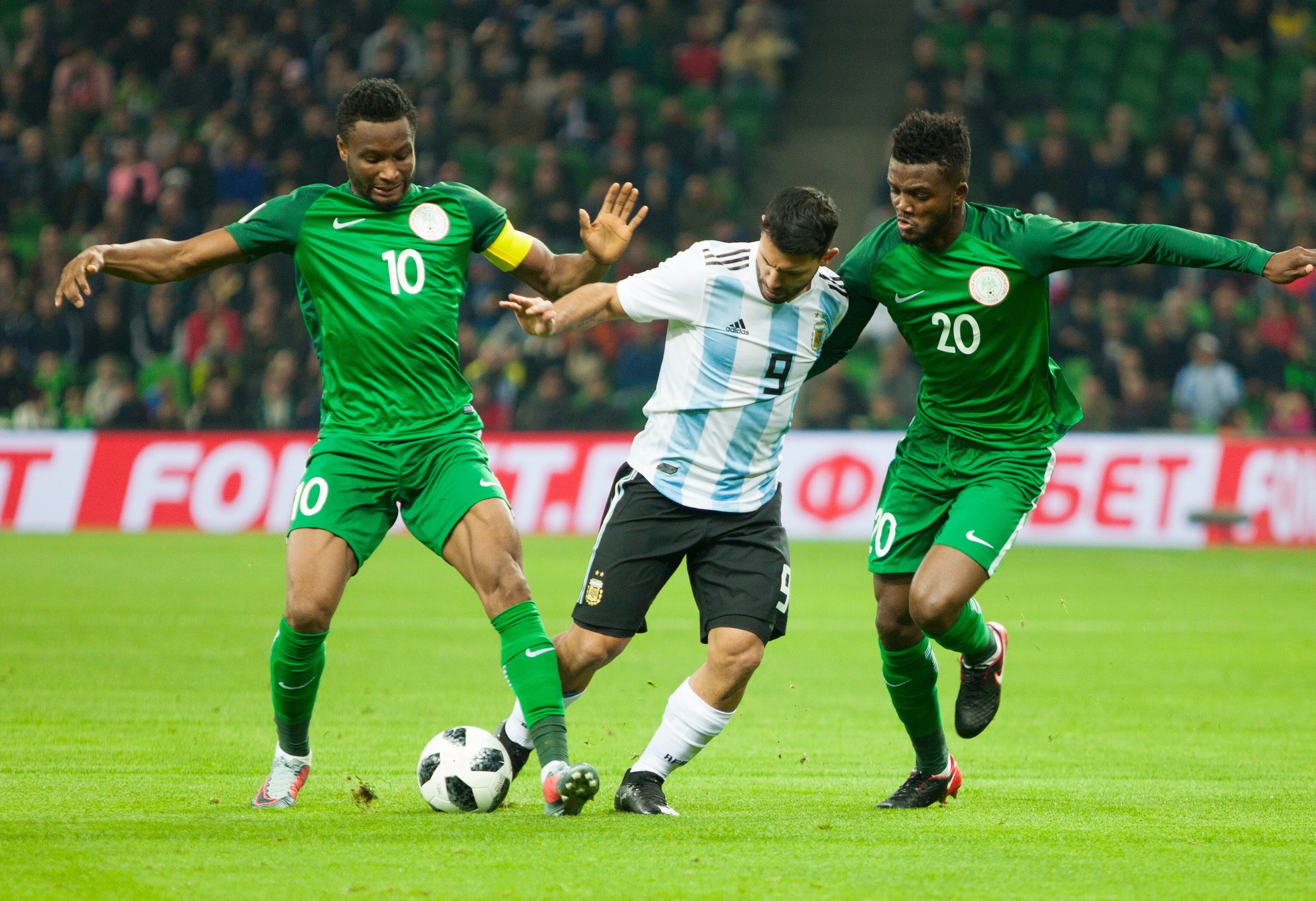 Сборная Аргентины — сборная Нигерии