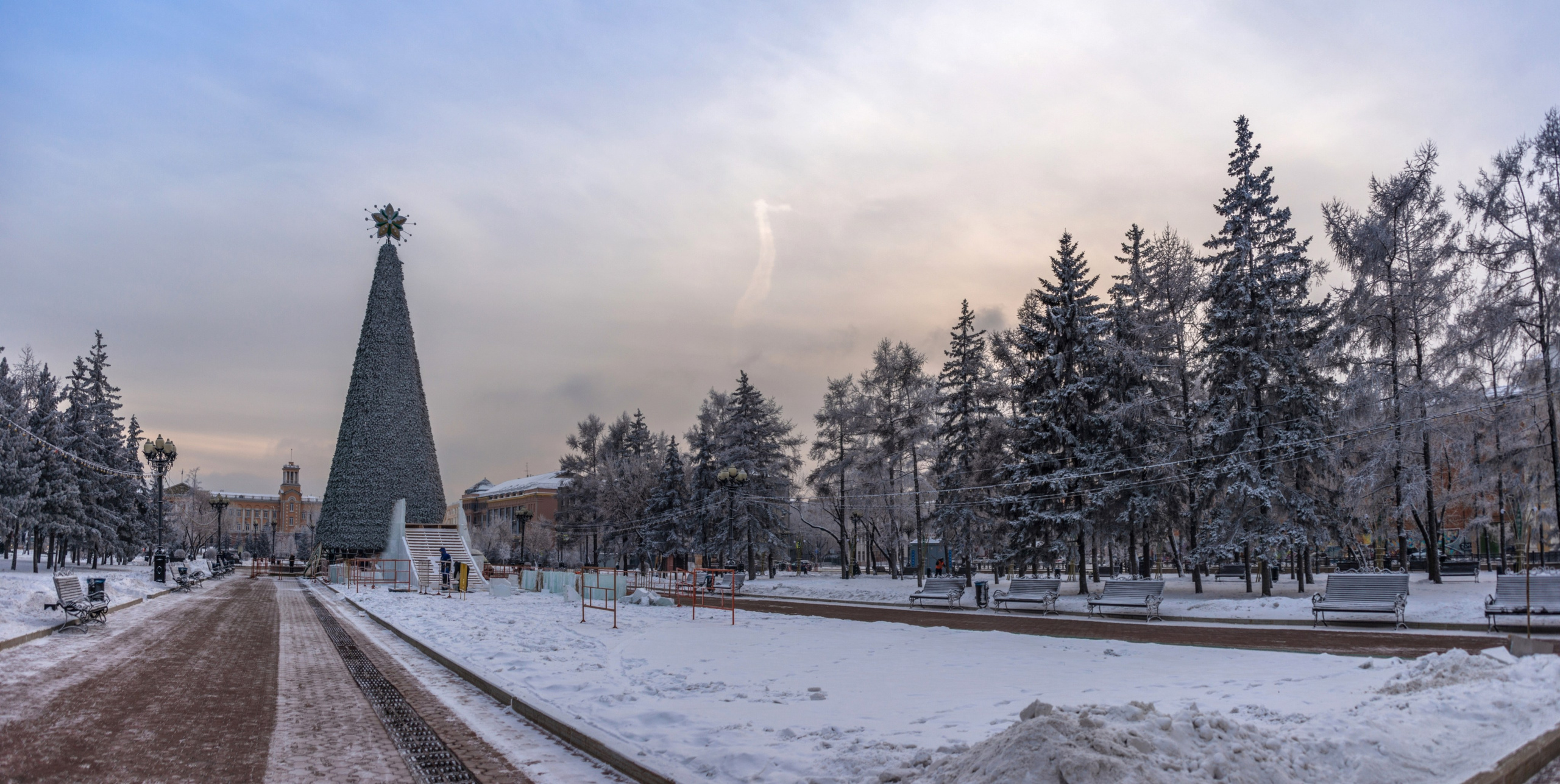 Зимний Иркутск. Фотограф Лара Кучина