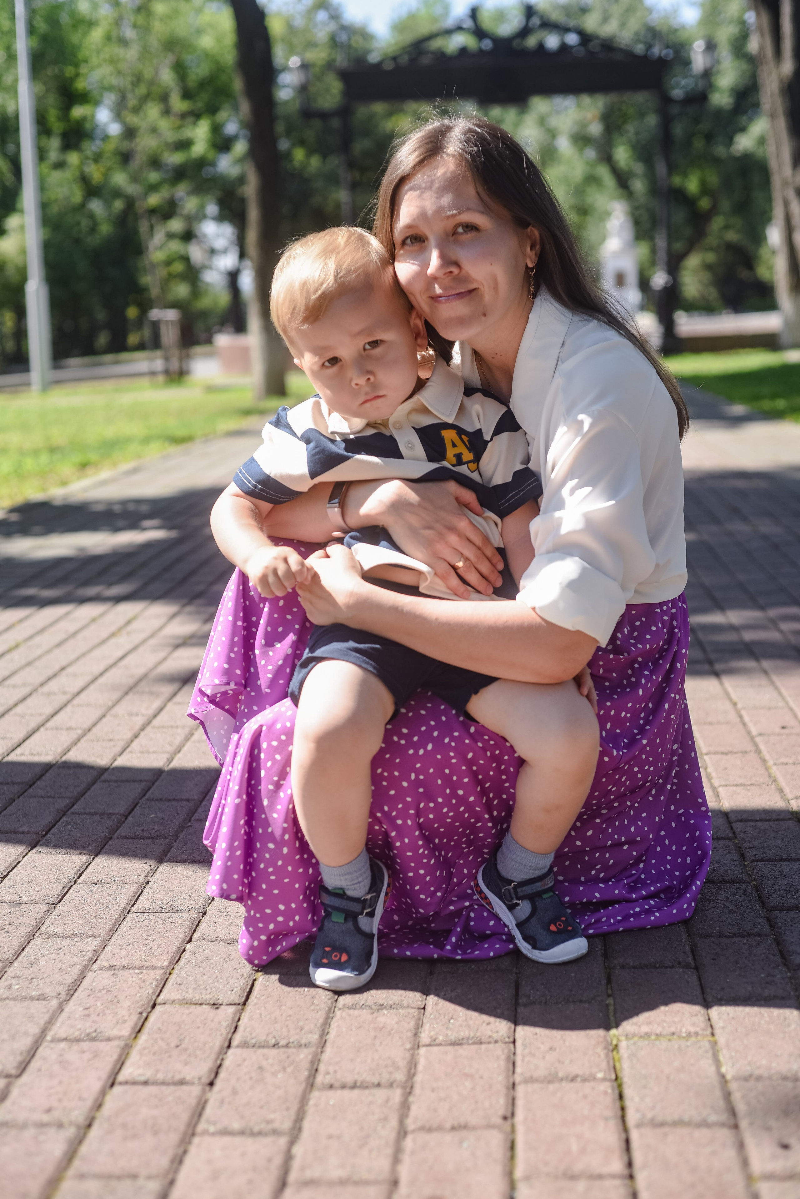 Семейная съемка в парке. Семейный и свадебный фотограф в г. Уфа Динара