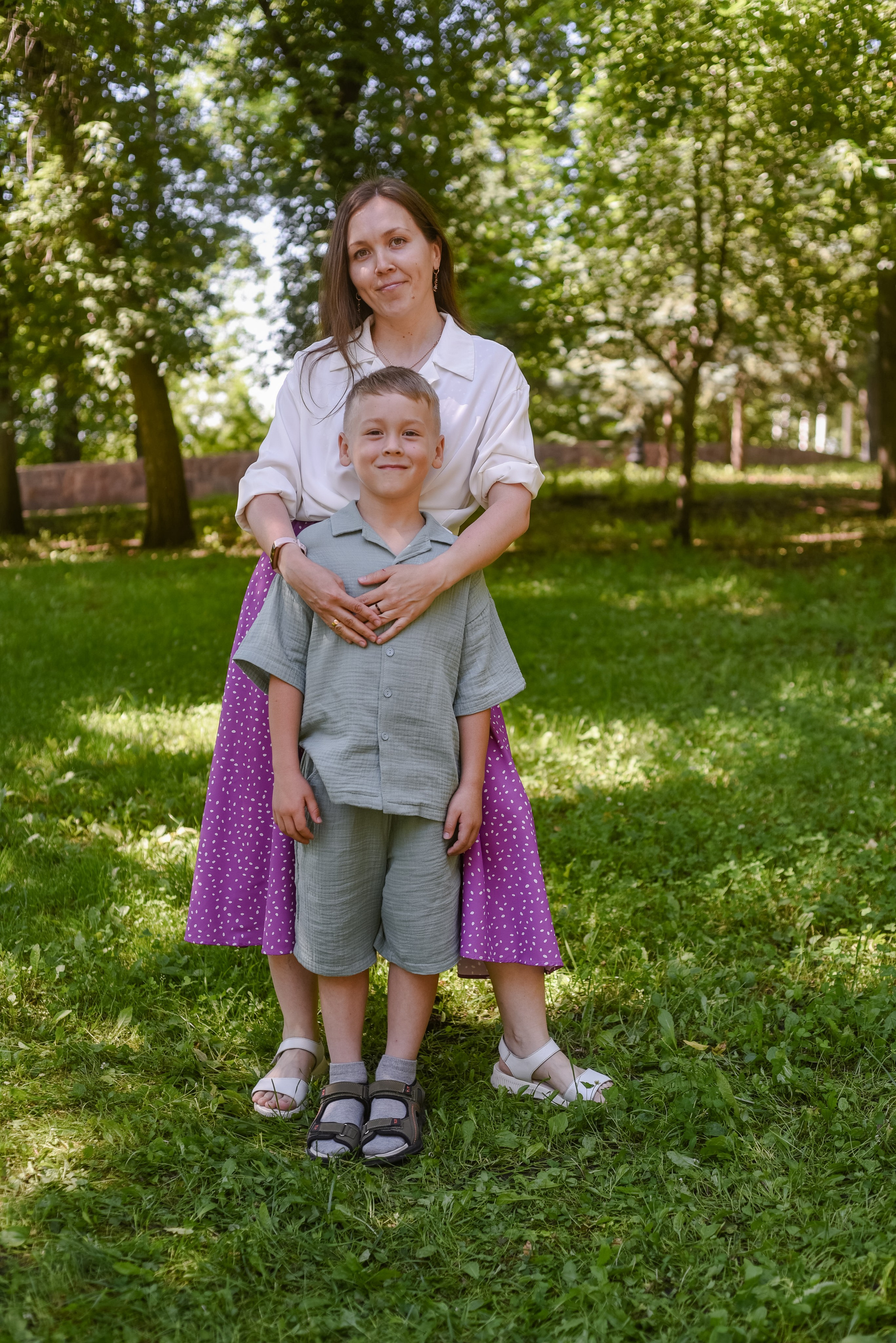 Семейная съемка в парке. Семейный и свадебный фотограф в г. Уфа Динара