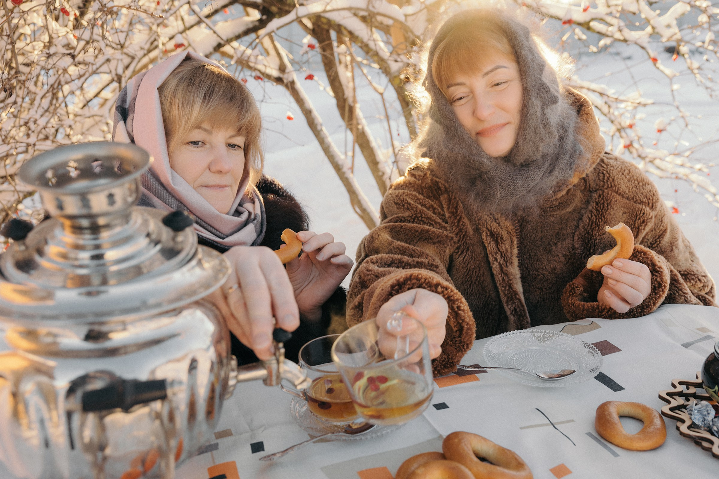 Зимняя фотосессия идеи