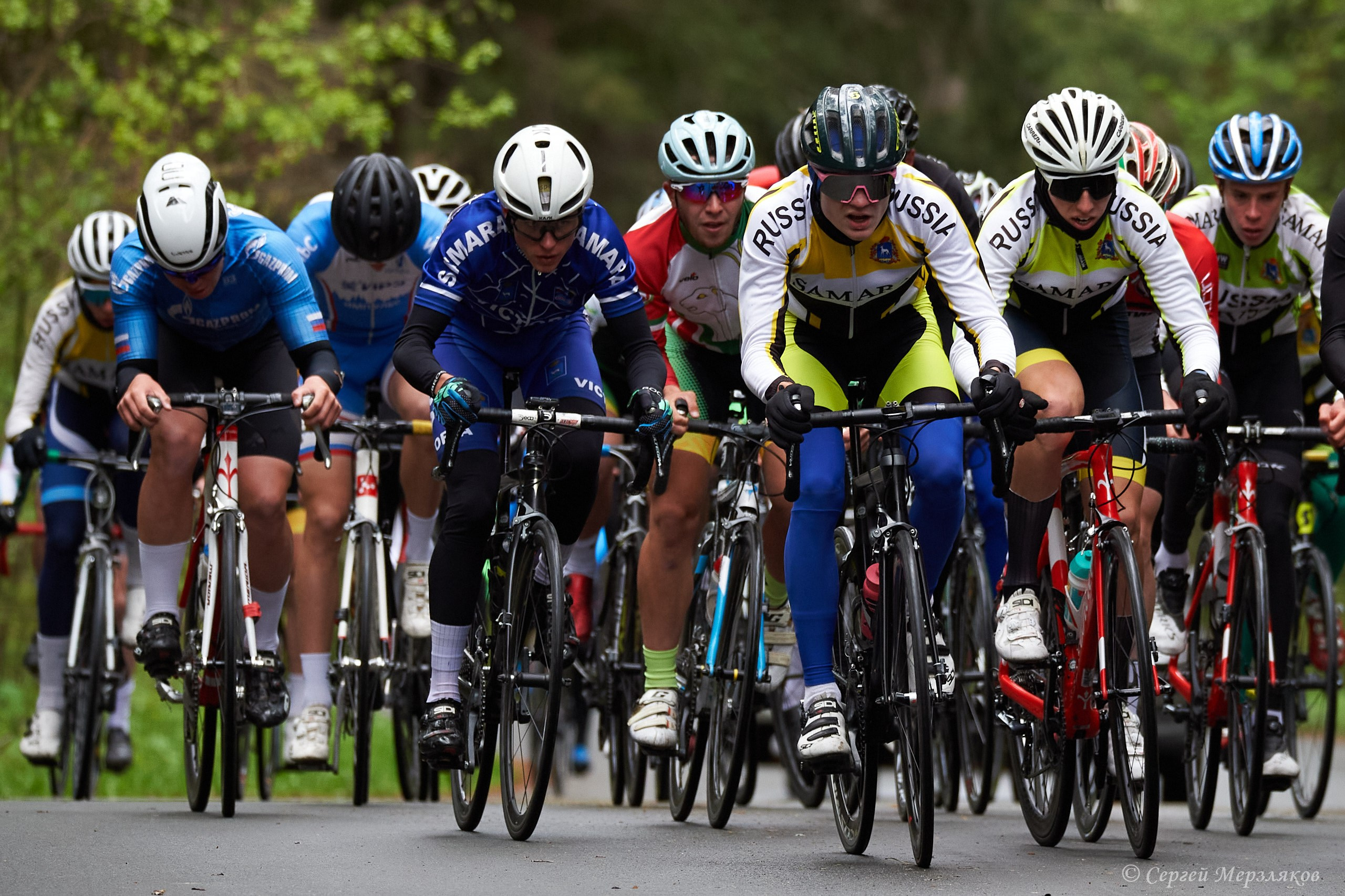 Первенство ПФО по велоспорту (шоссе). Ижевск 19.05.2024. Спортивный репортажный фотограф в Ижевске Сергей Мерзляков