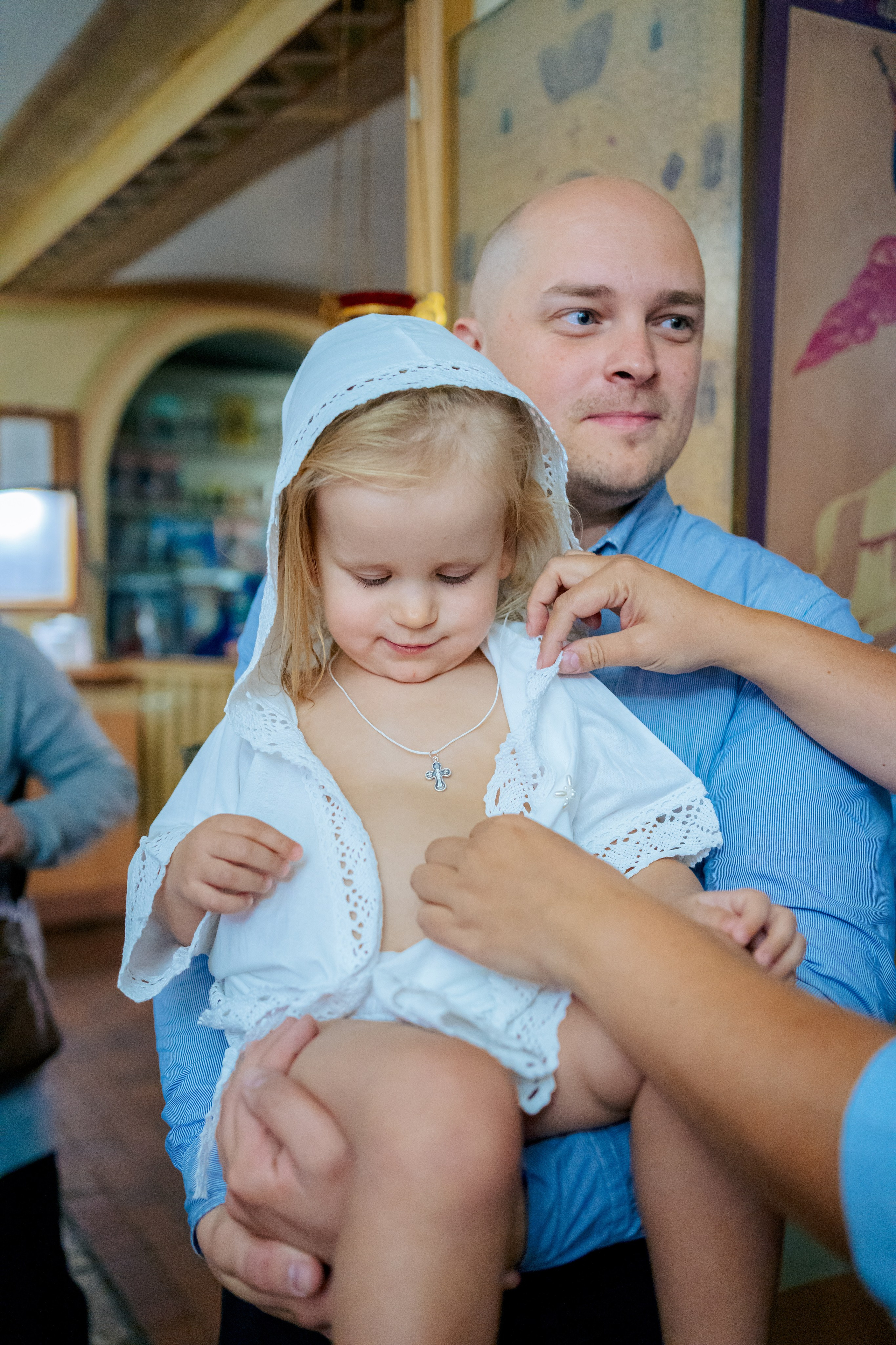 Крещение Полины. Фотограф Казакова Анастасия