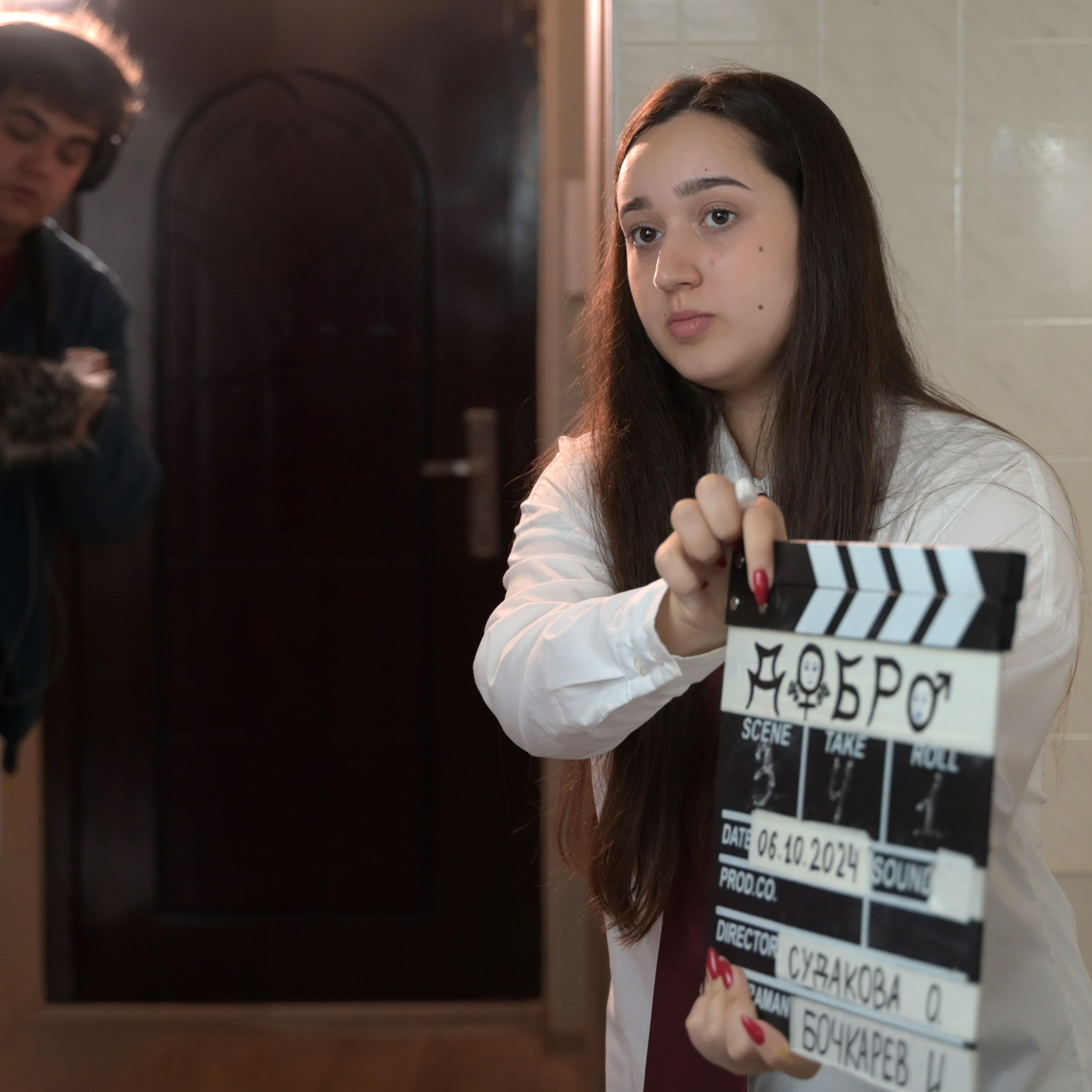Бекстейдж со съемочной площадки фильма. Портретный фотограф в Москве Казьмина Олеся