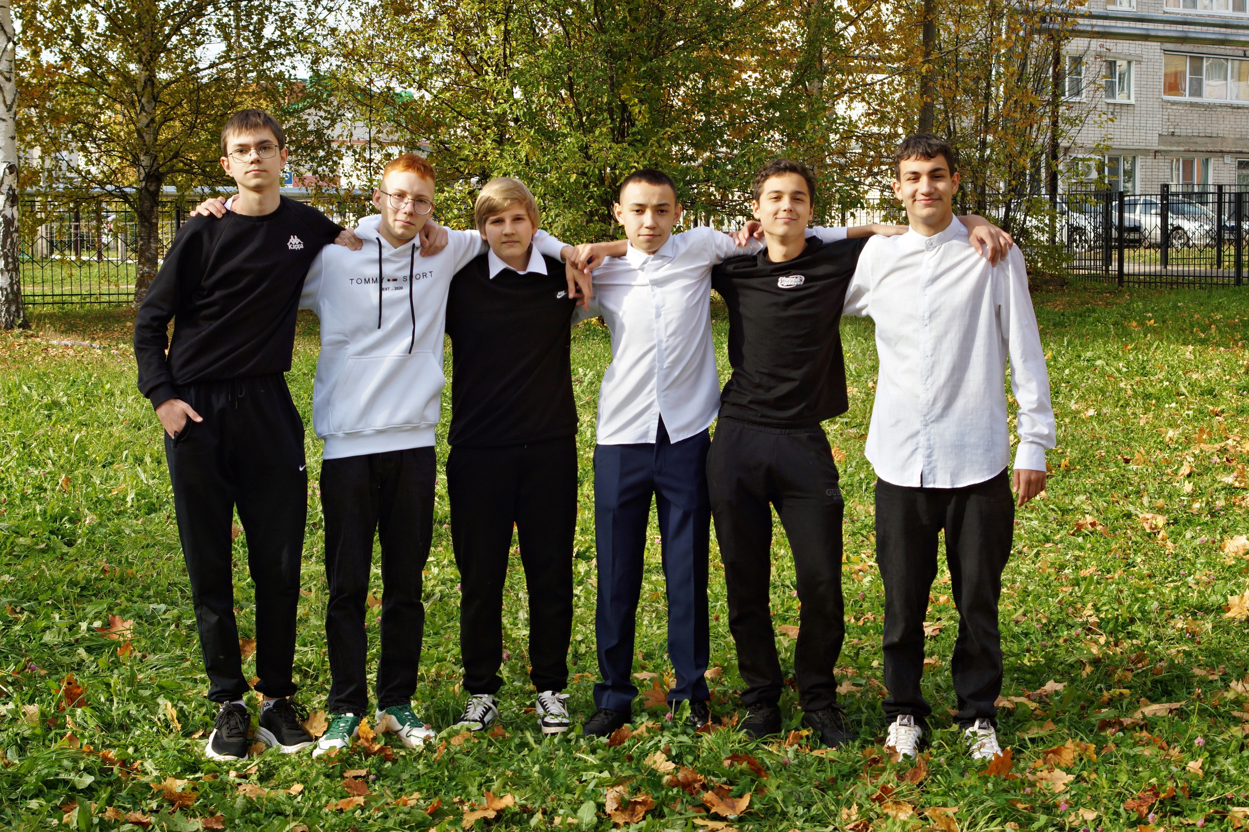 Осенняя фотосессия в школе г. Йошкар-Ола