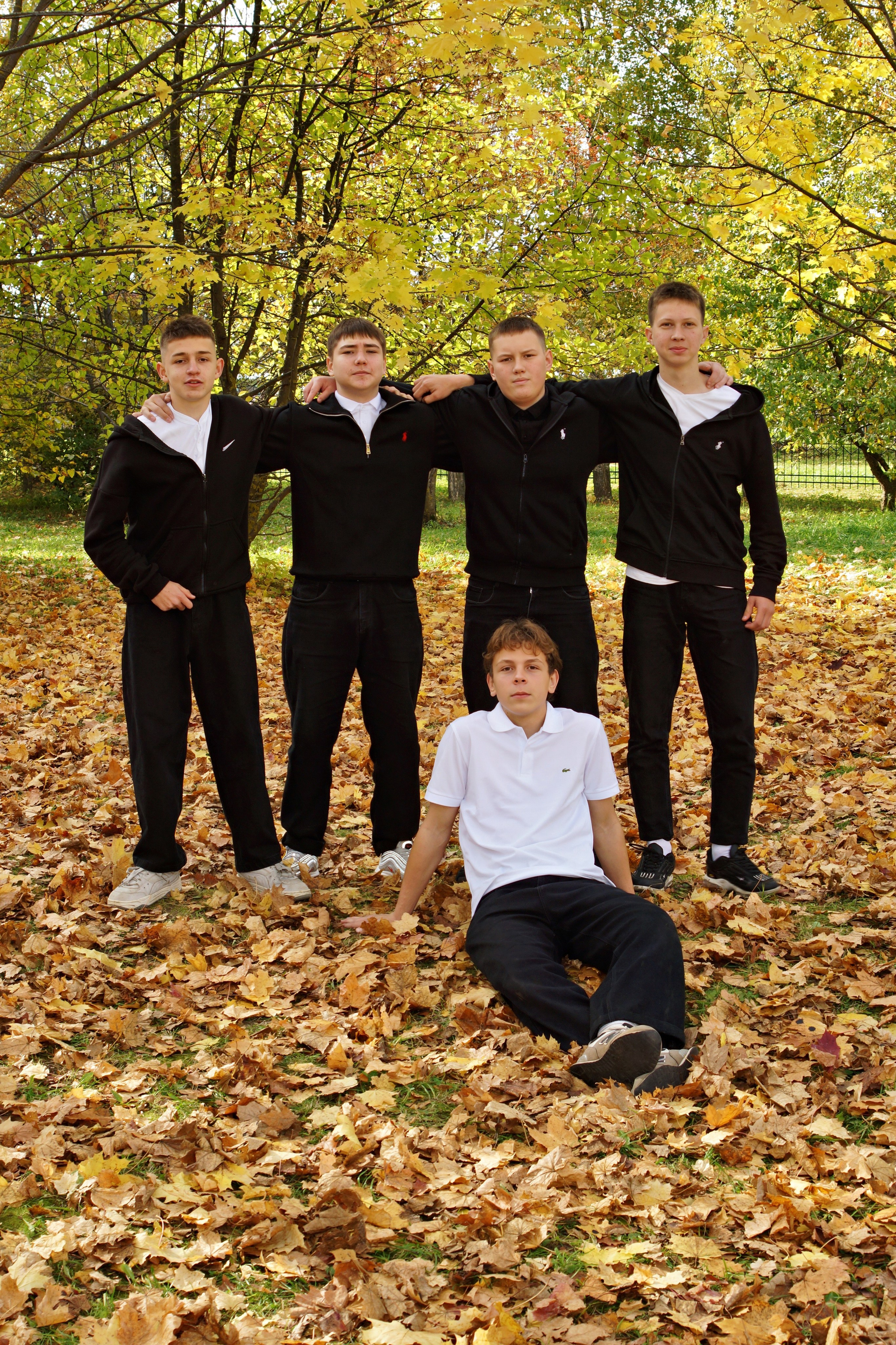 Осенняя фотосессия в школе г. Йошкар-Ола