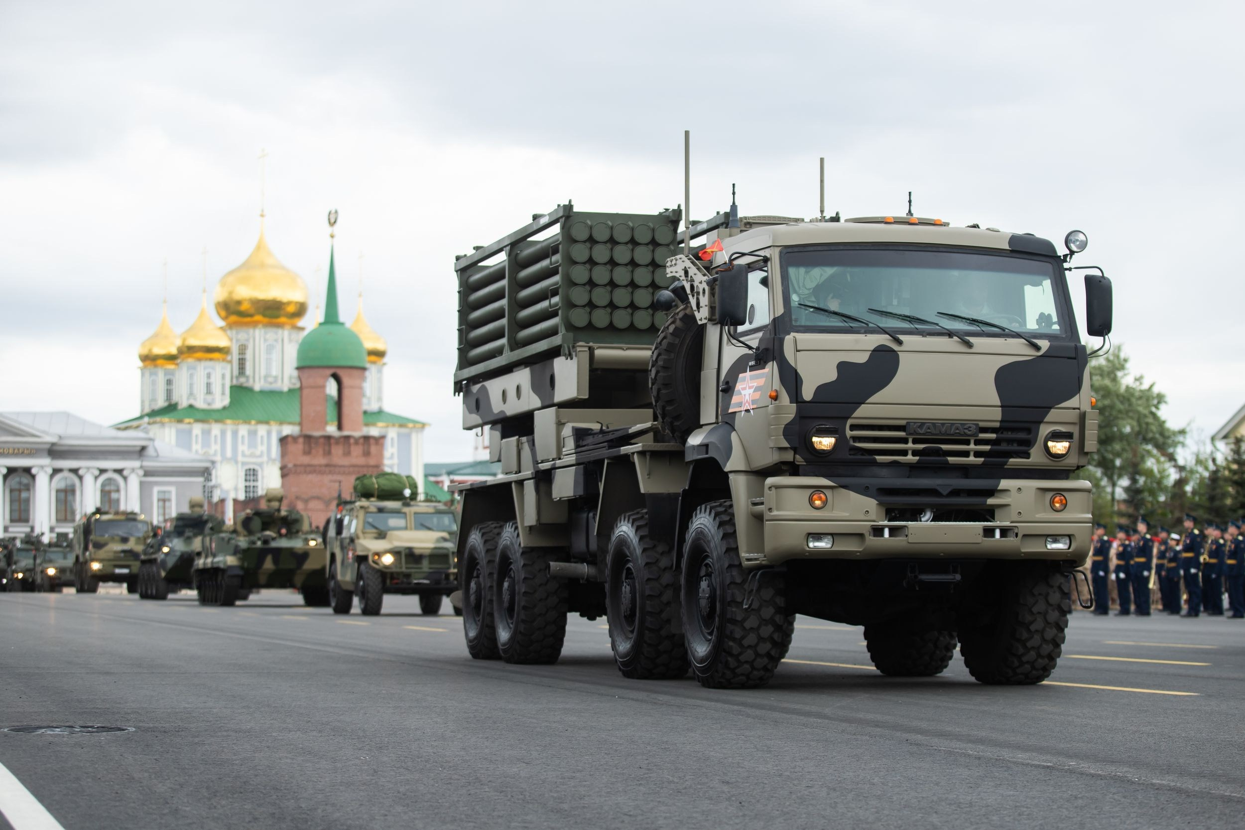 Генеральная репетиция Парада Победы (5 мая 2024). Репортажный фотограф Алексей Пирязев