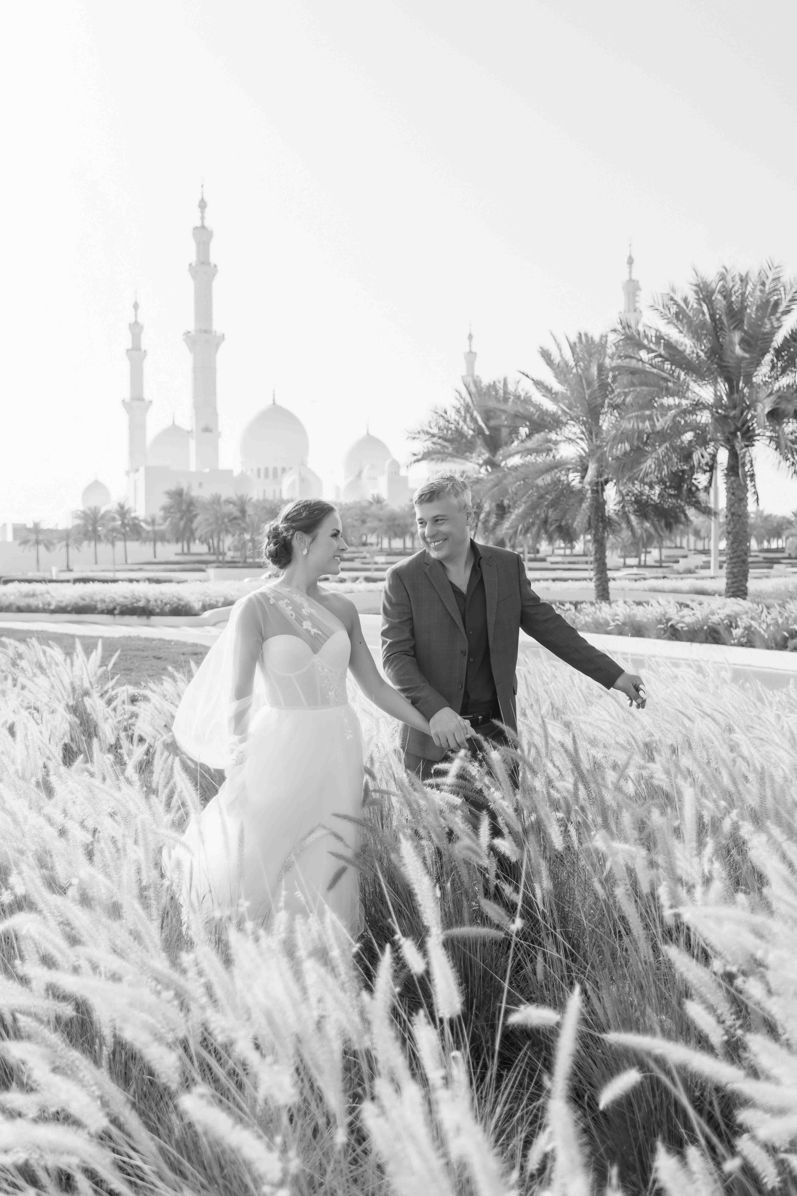 Свадебная фотосессия Олега и Кати на природе. Фотограф и видеограф в Москве и Абу Даби Мария Кулагина