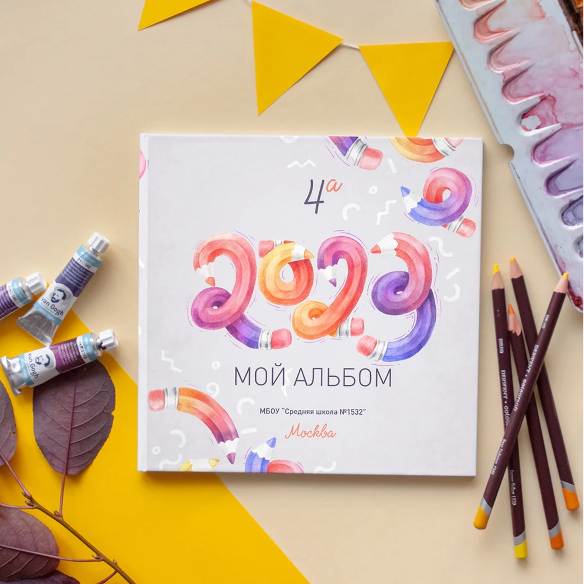 Выпускные альбомы 1-4 класс школьные красивые альбомы