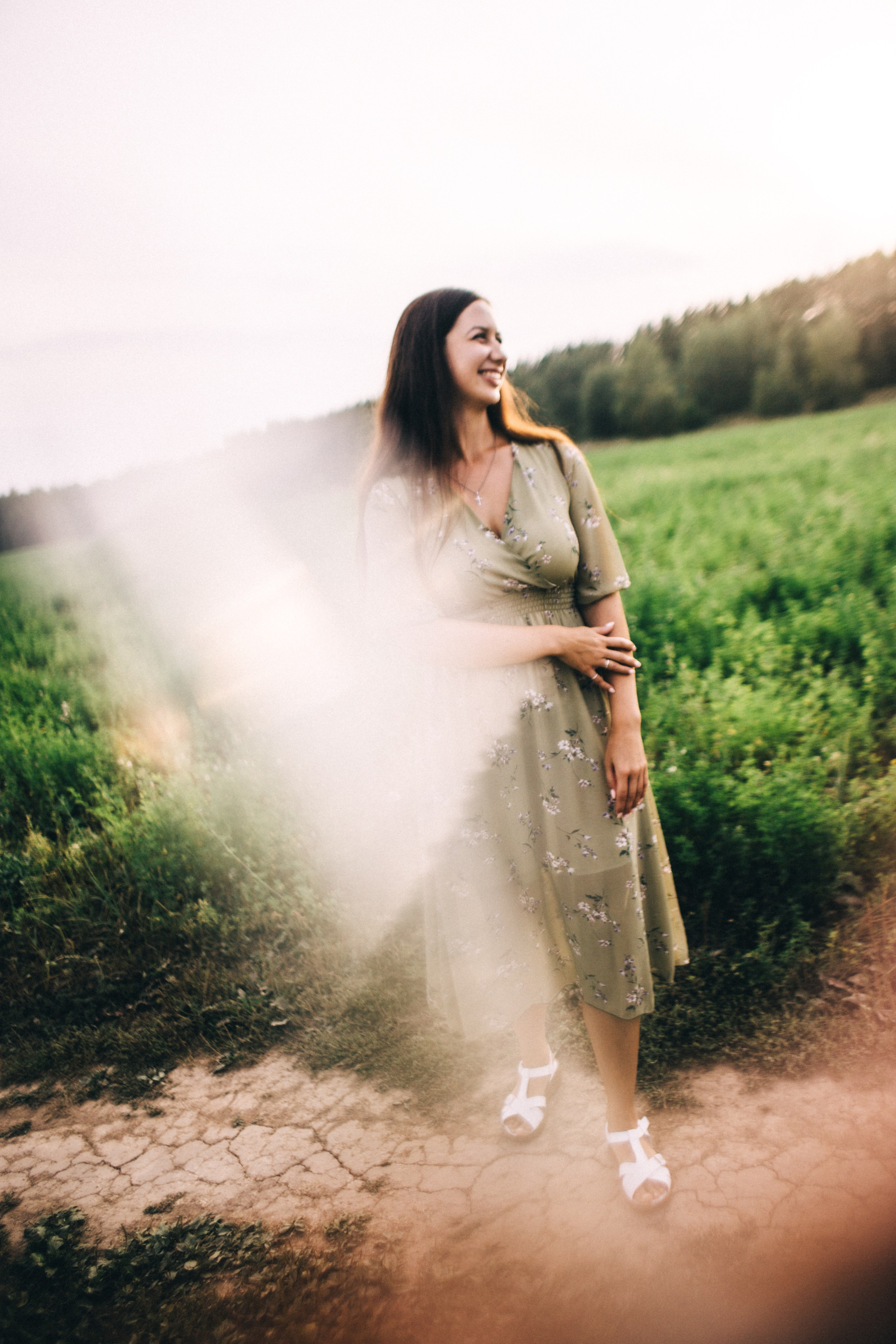 Н+ А. Поле. Закат. Фотограф в Нижнем Новгороде