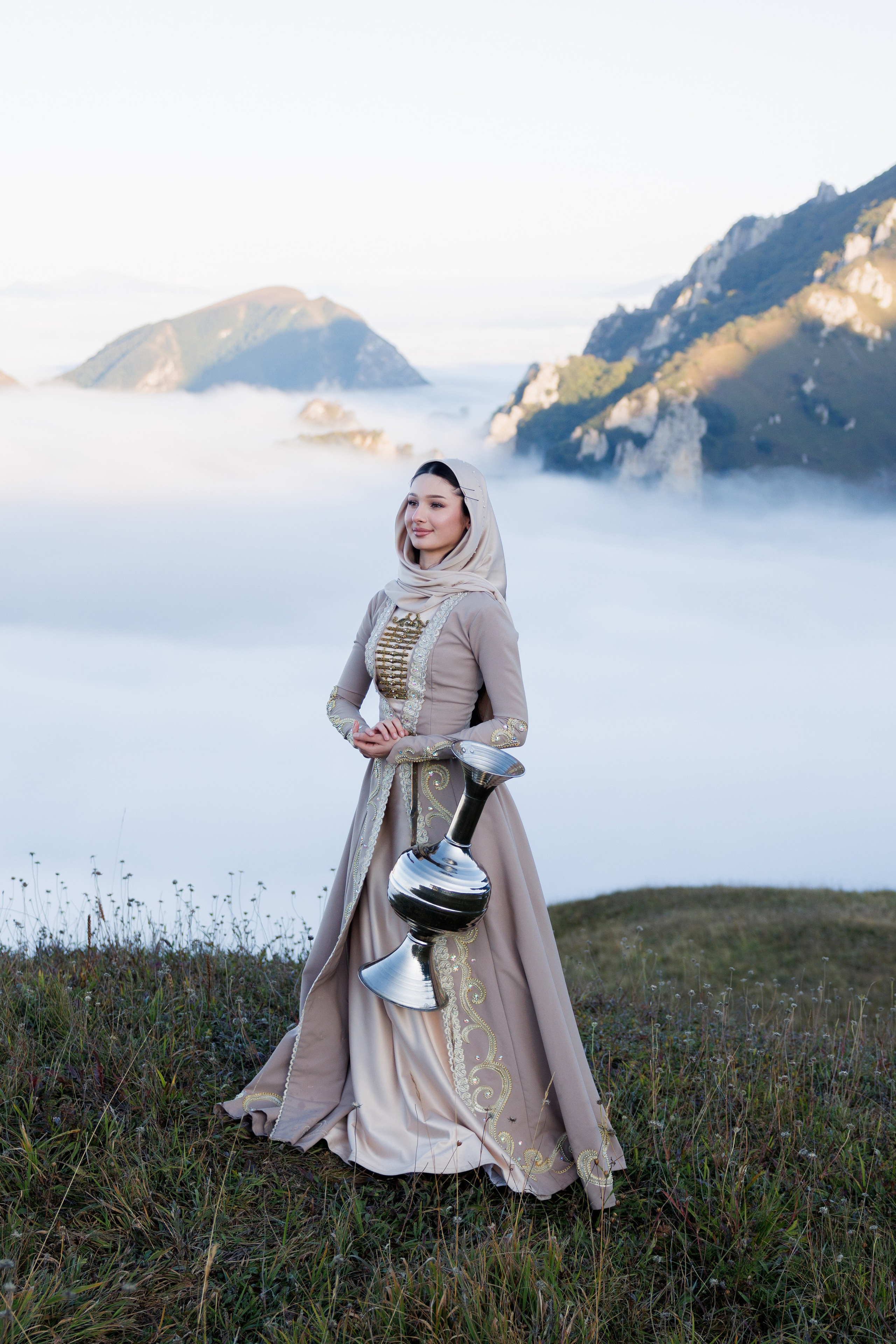 Фотосессия в Галанчоже с Анжелиной Дудаевой. Taysumoff