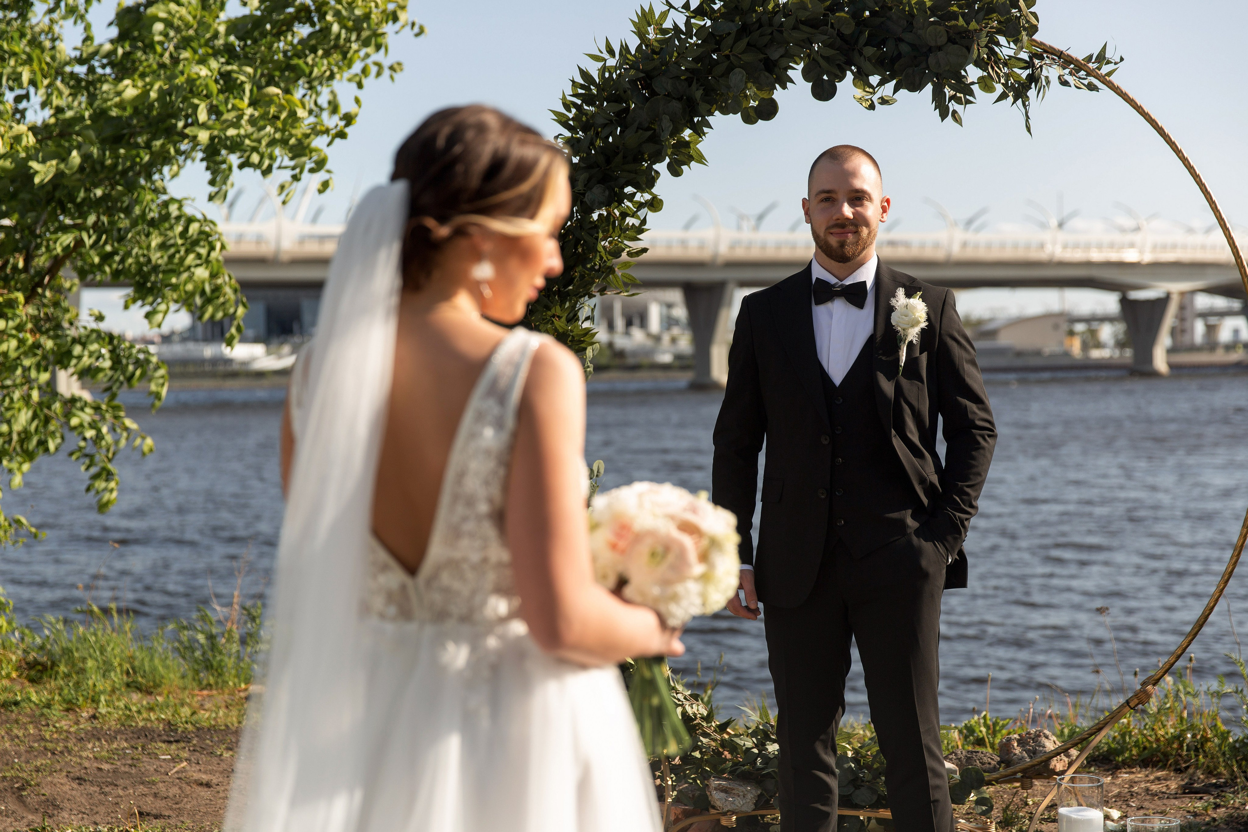 Свадебная фотосессия Дианы и Олега. Свадебный и портретный фотограф в Санкт-Петербурге Надежда Чечулина